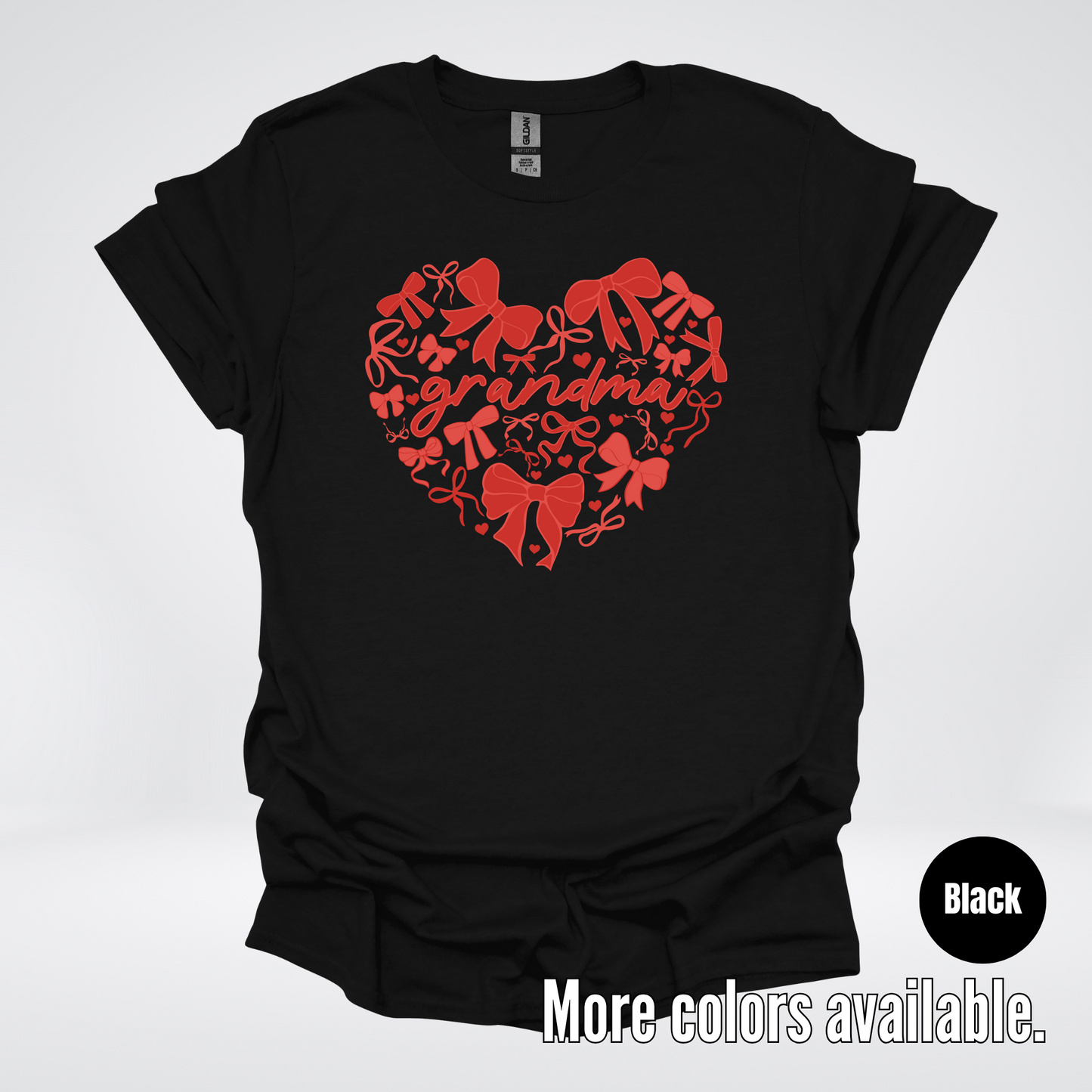 Grandma Red Bow Coquette T-Shirt