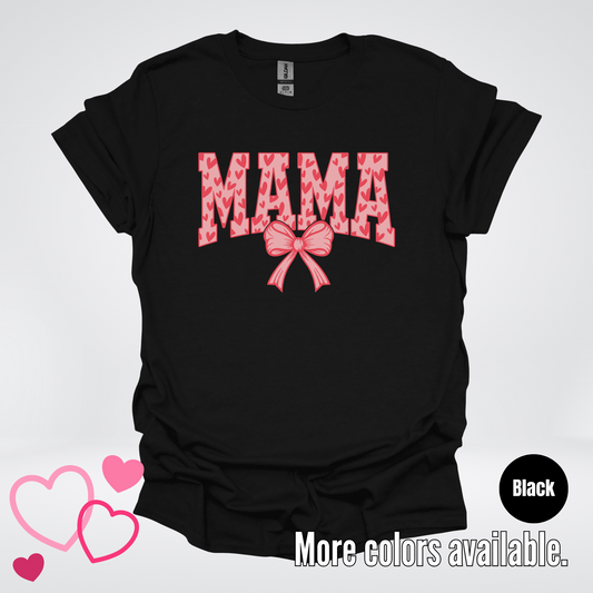 Mama Coquette Hearts Valentines Day T-Shirt