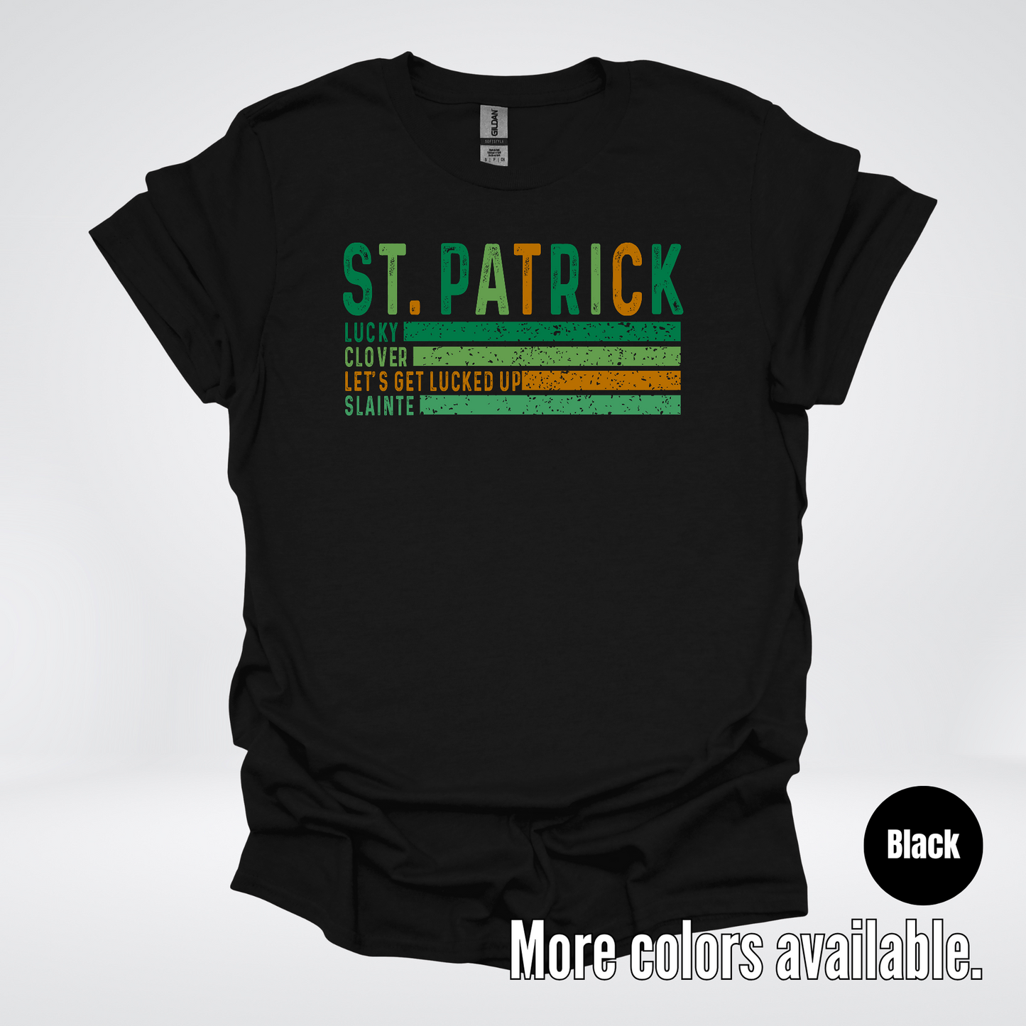 St. Patrick's Lucky Clover Let's Get Lucked Up Slainte St. Patrick's Day T-Shirt