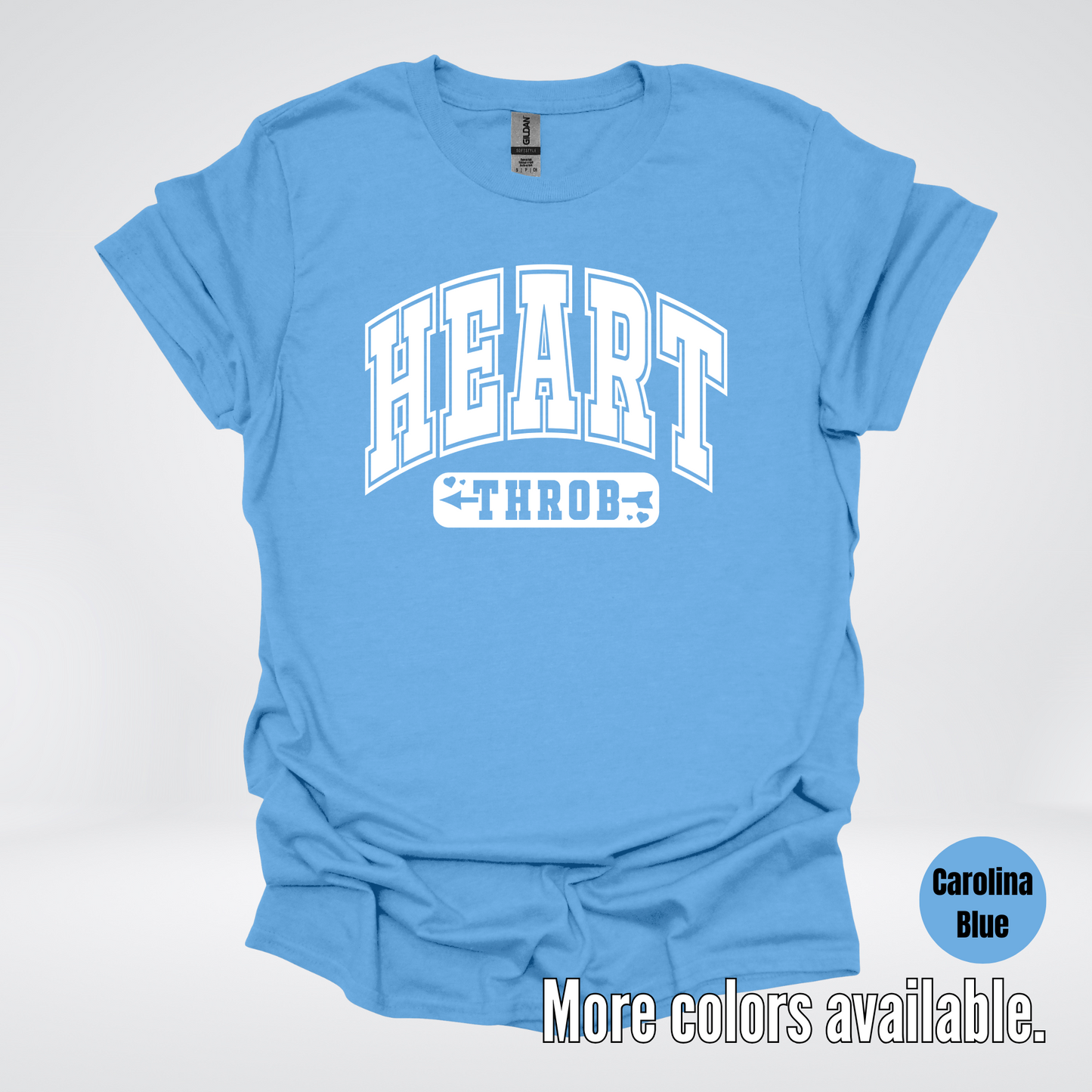 Heart Throb - White Design - T-Shirt
