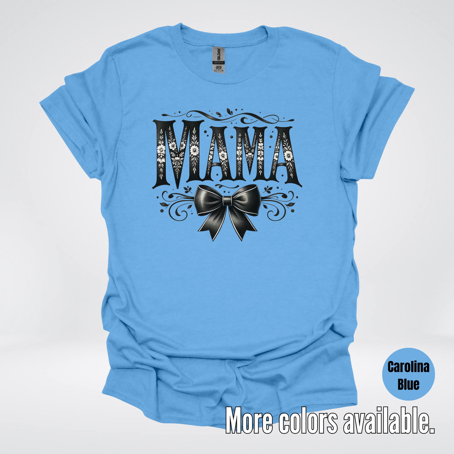 Mama Black & White Coquette T-Shirt