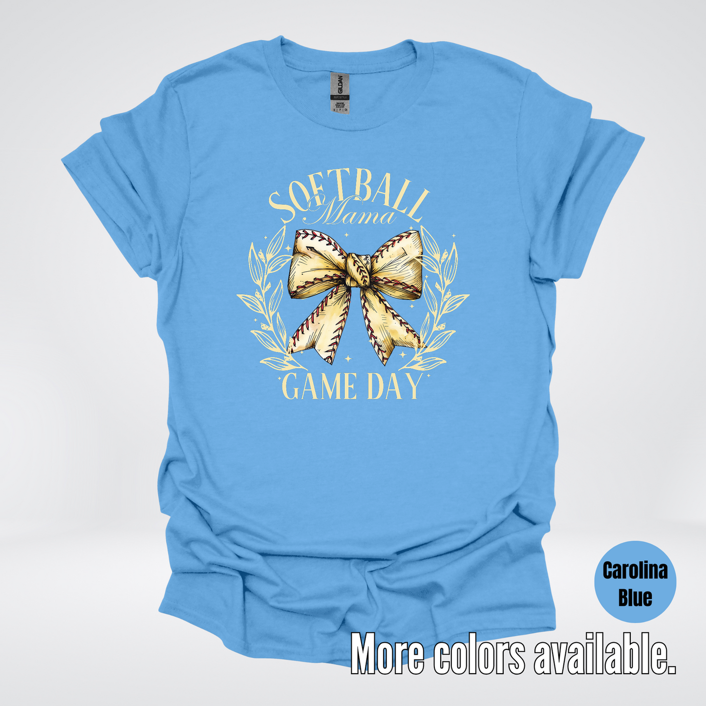 Softball Mama Game Day Coquette T-Shirt