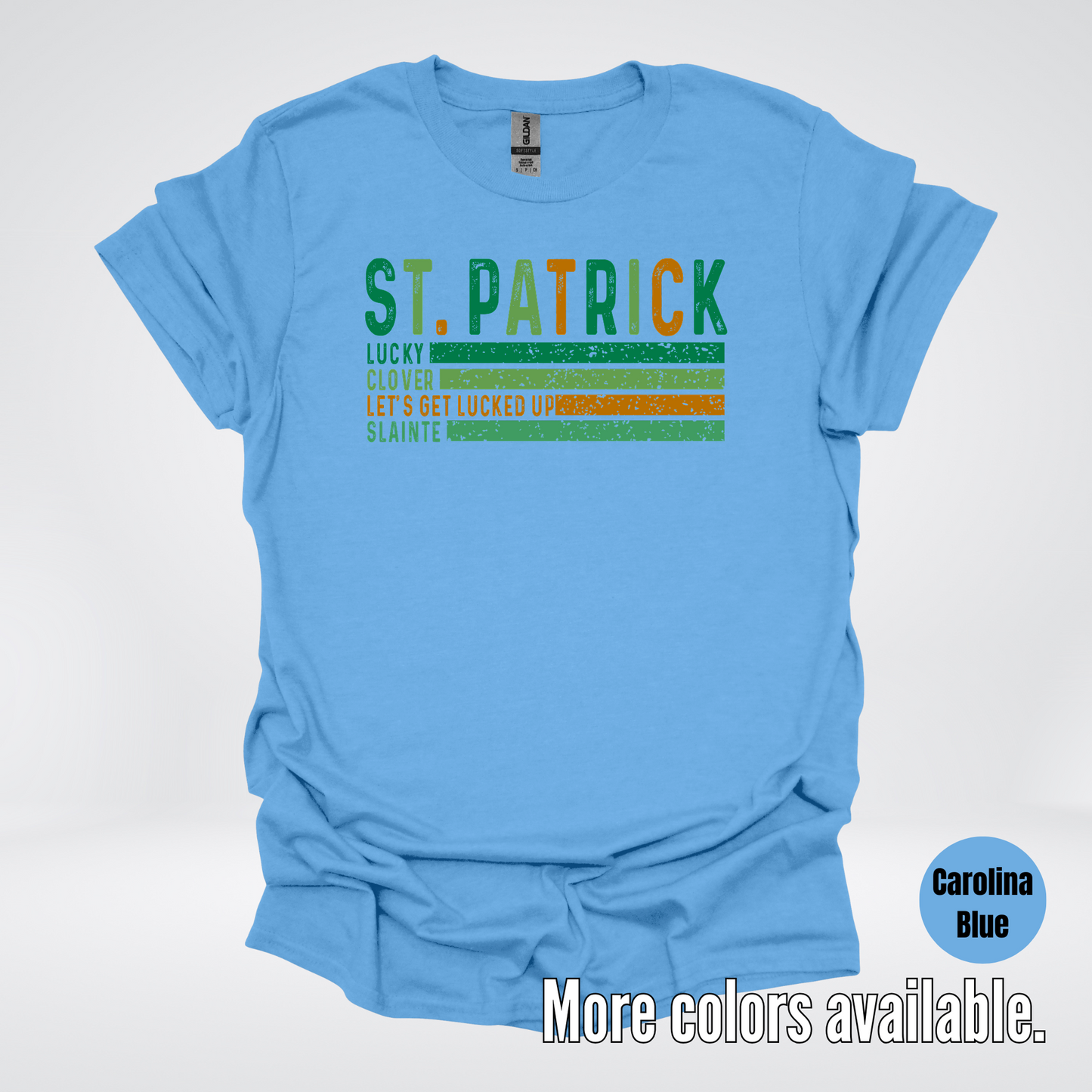 St. Patrick's Lucky Clover Let's Get Lucked Up Slainte St. Patrick's Day T-Shirt