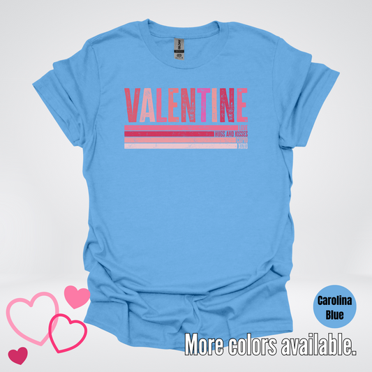 Valentine Hugs & Kisses T-Shirt