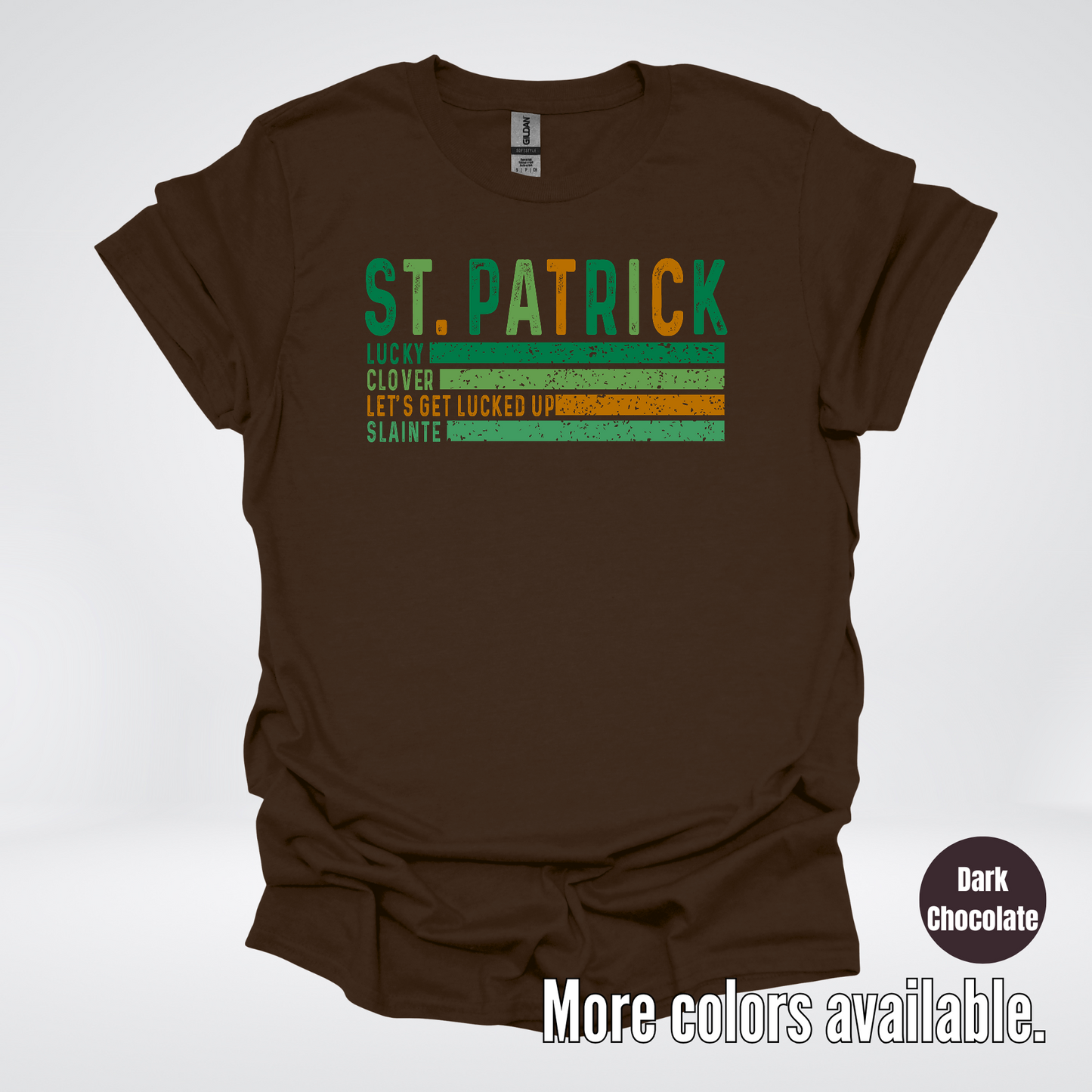 St. Patrick's Lucky Clover Let's Get Lucked Up Slainte St. Patrick's Day T-Shirt