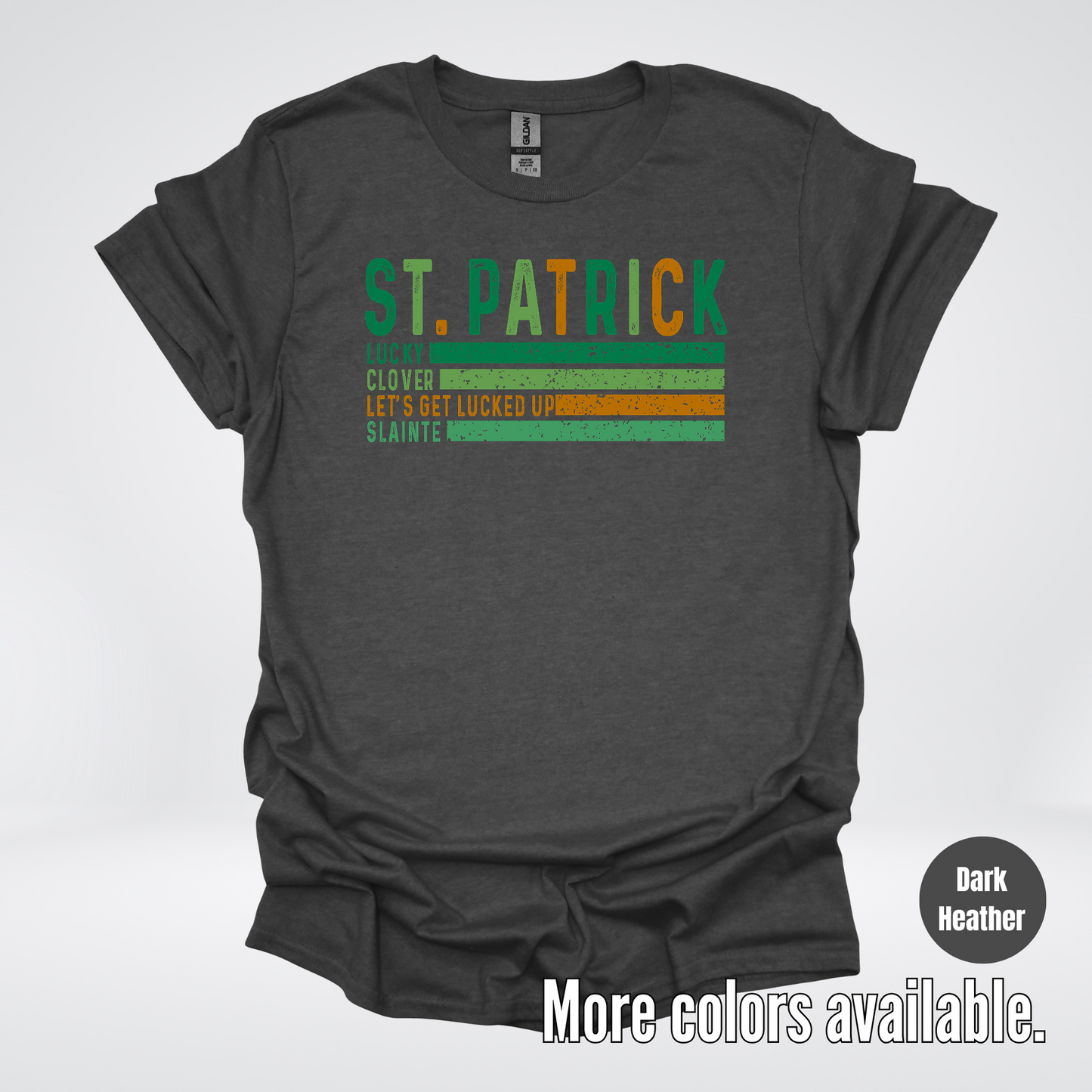 St. Patrick's Lucky Clover Let's Get Lucked Up Slainte St. Patrick's Day T-Shirt