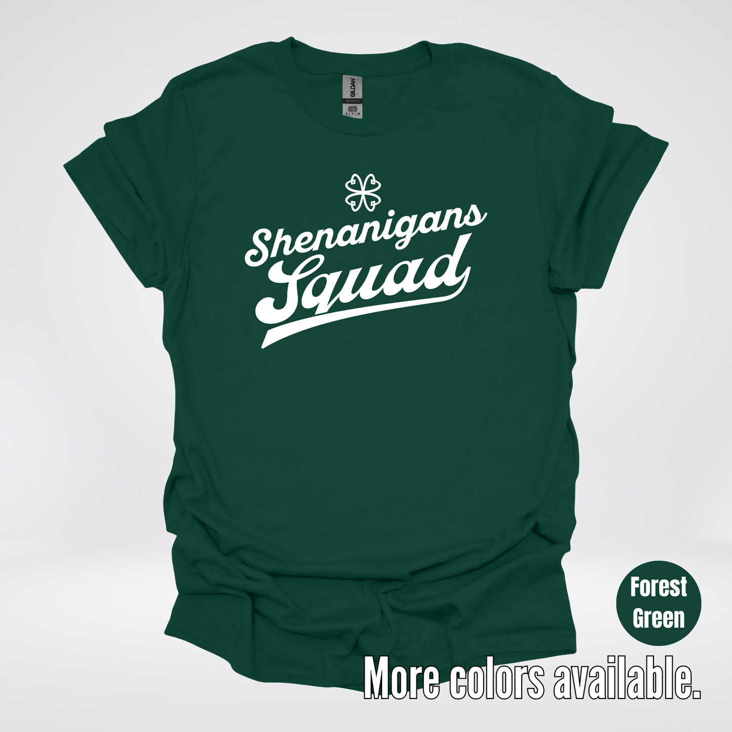 Shenanigans Squad - White Design - St. Patrick's Day T-Shirt