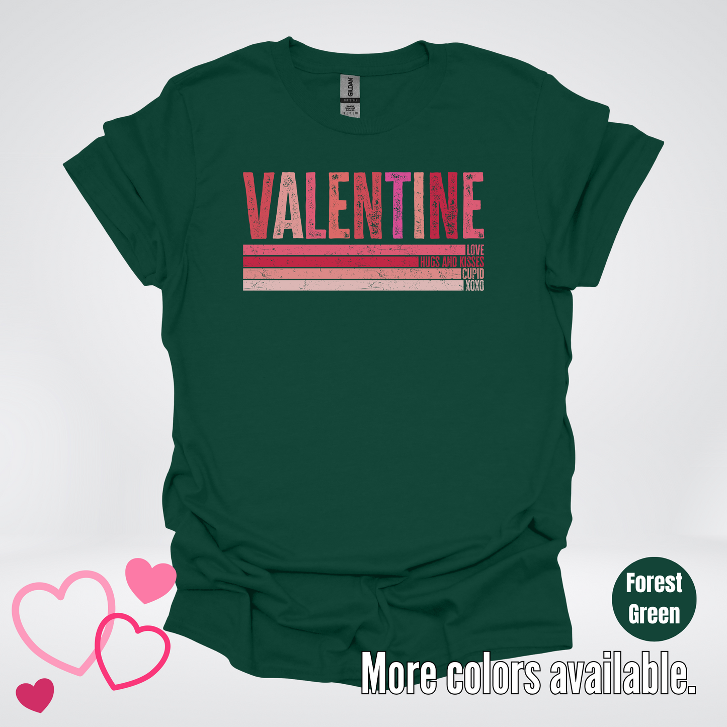 Valentine Hugs & Kisses T-Shirt