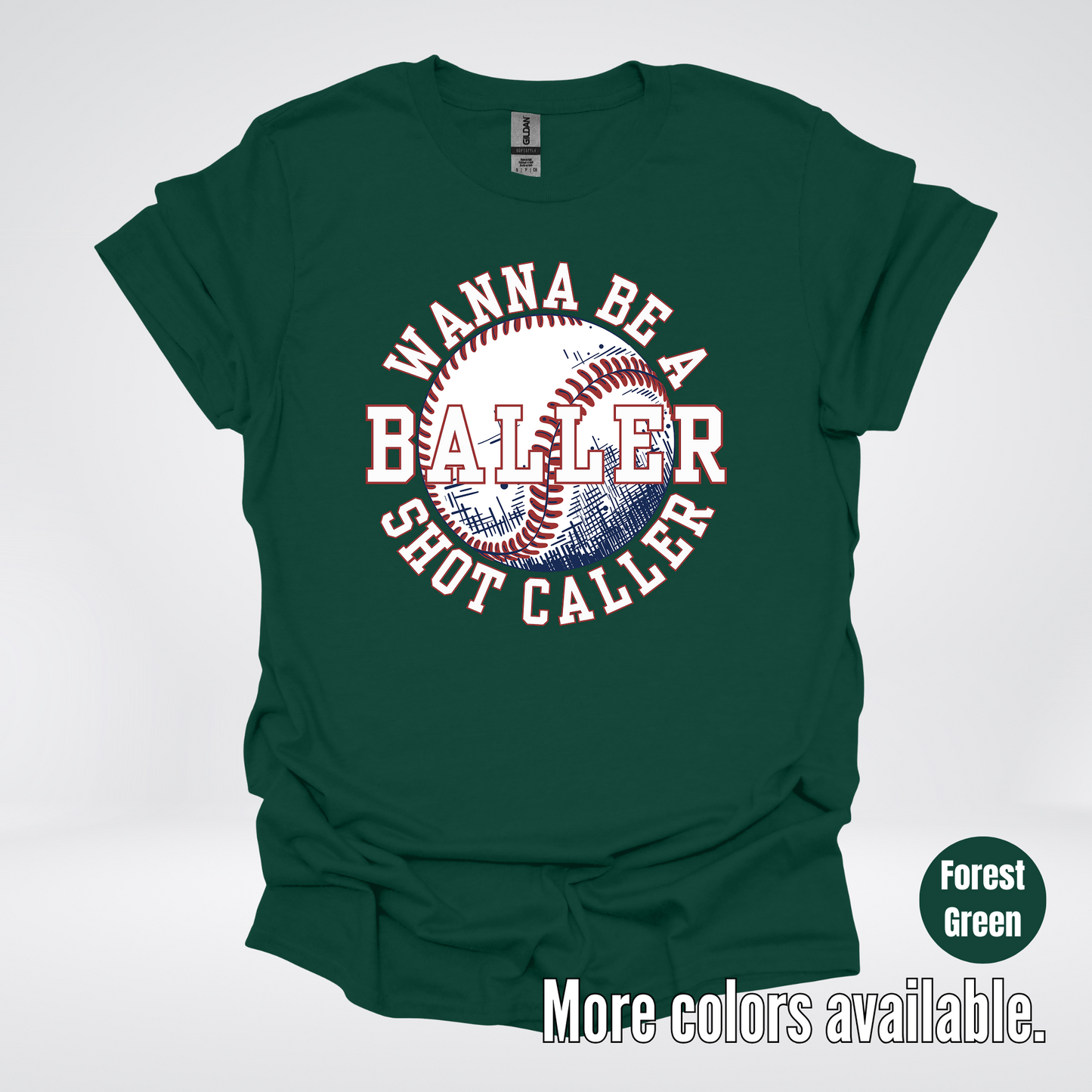 Wanna Be A Baller Shot Caller T-Shirt