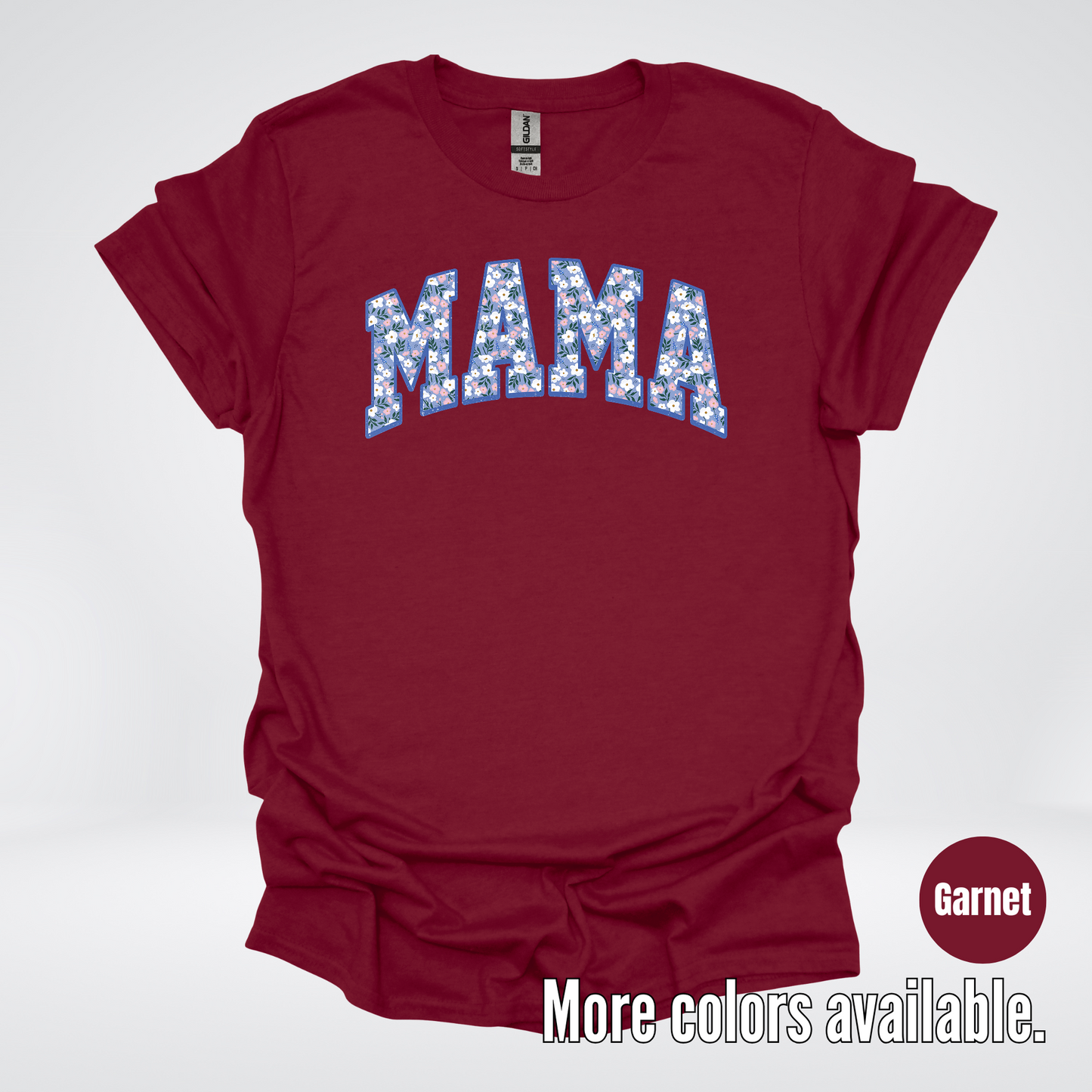 Mama Blue Bell Floral T-Shirt