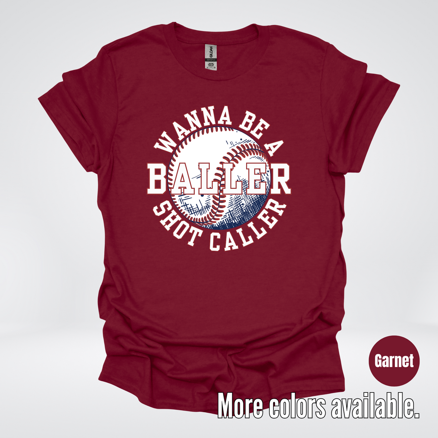 Wanna Be A Baller Shot Caller T-Shirt