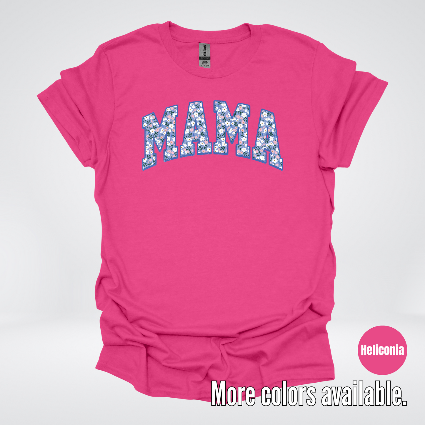 Mama Blue Bell Floral T-Shirt