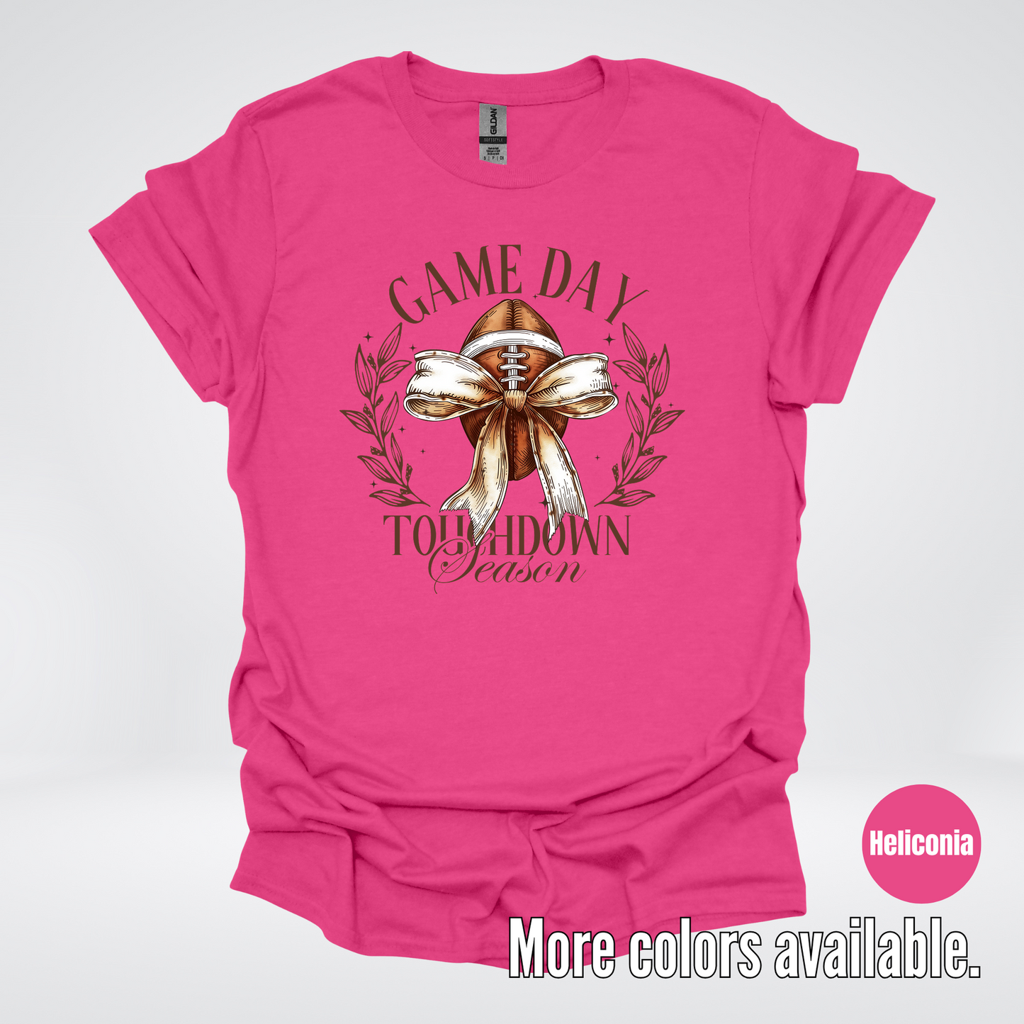 Game Day Touchdown Season Coquette T-Shirt