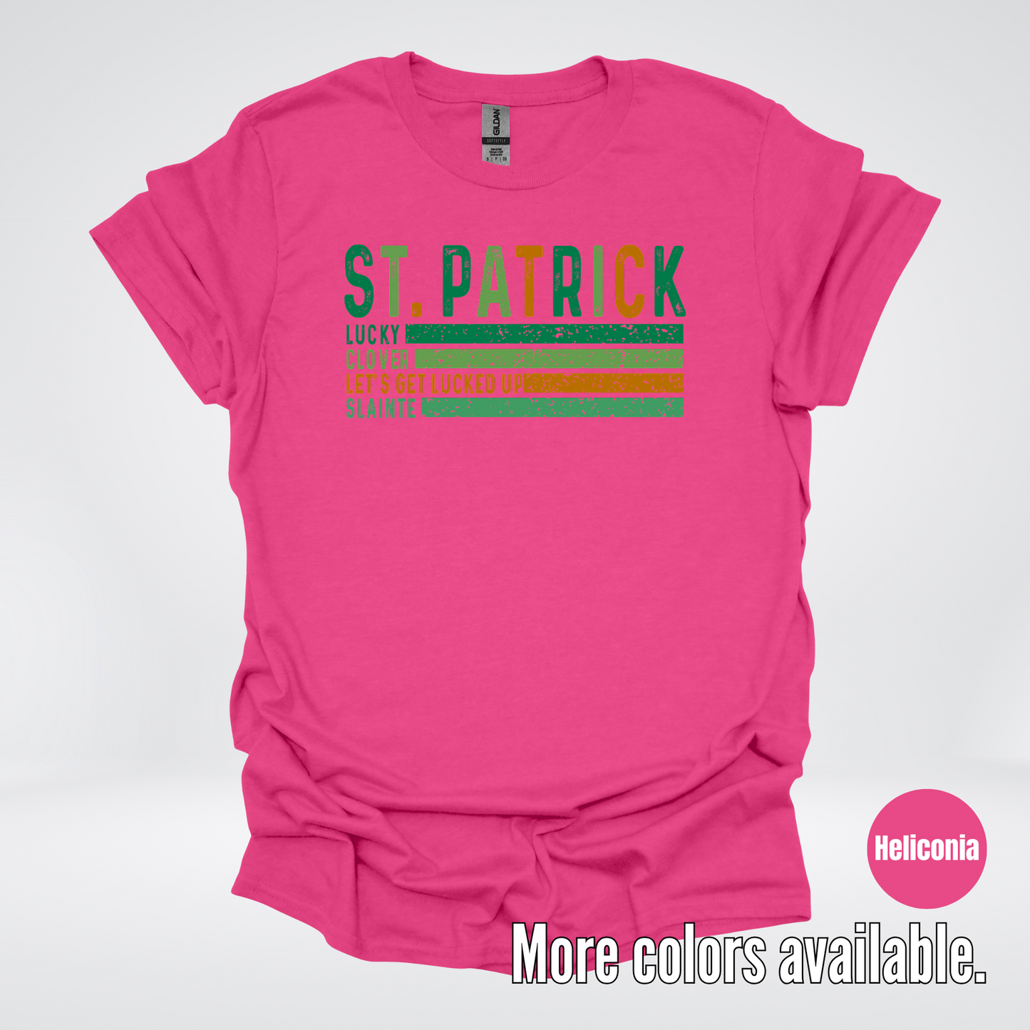 St. Patrick's Lucky Clover Let's Get Lucked Up Slainte St. Patrick's Day T-Shirt