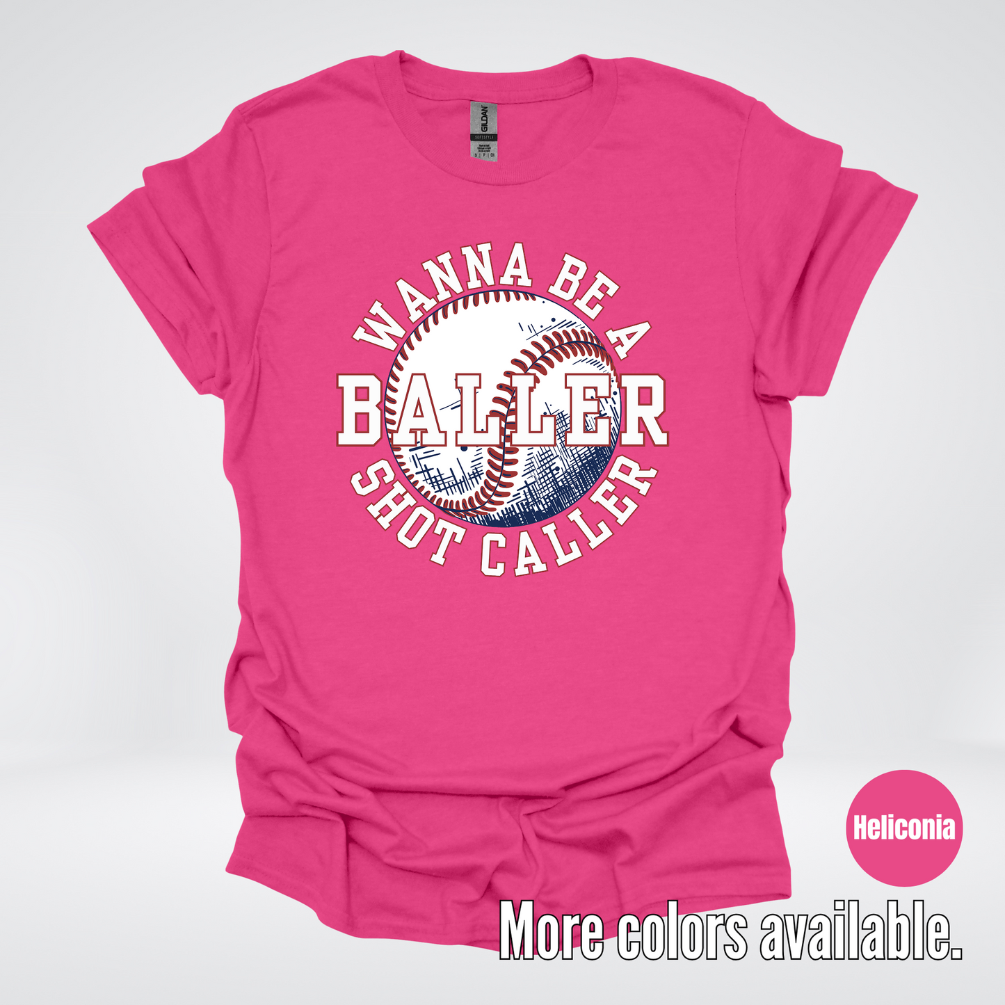 Wanna Be A Baller Shot Caller T-Shirt