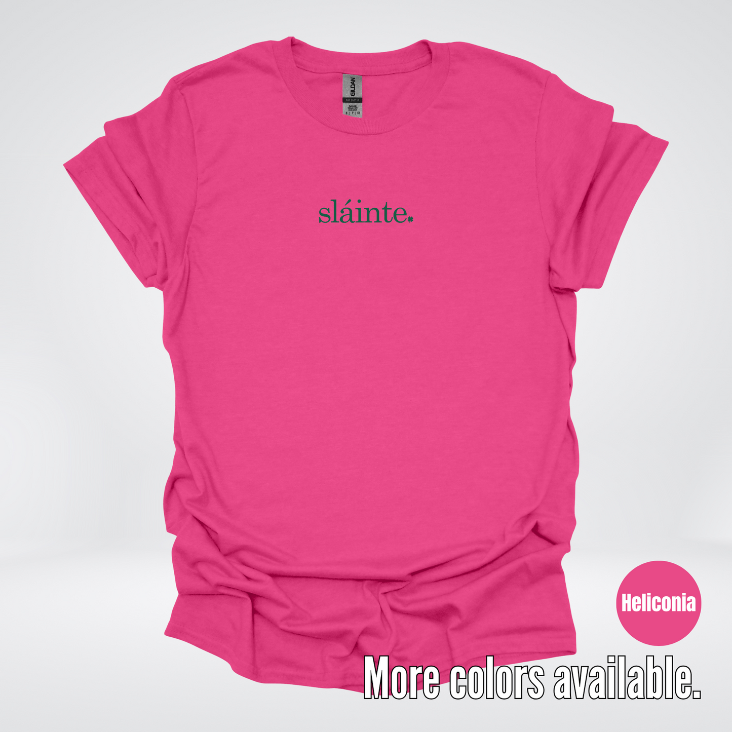 Slainte - Forest Green Design – Saint Patrick’s Day T-Shirt