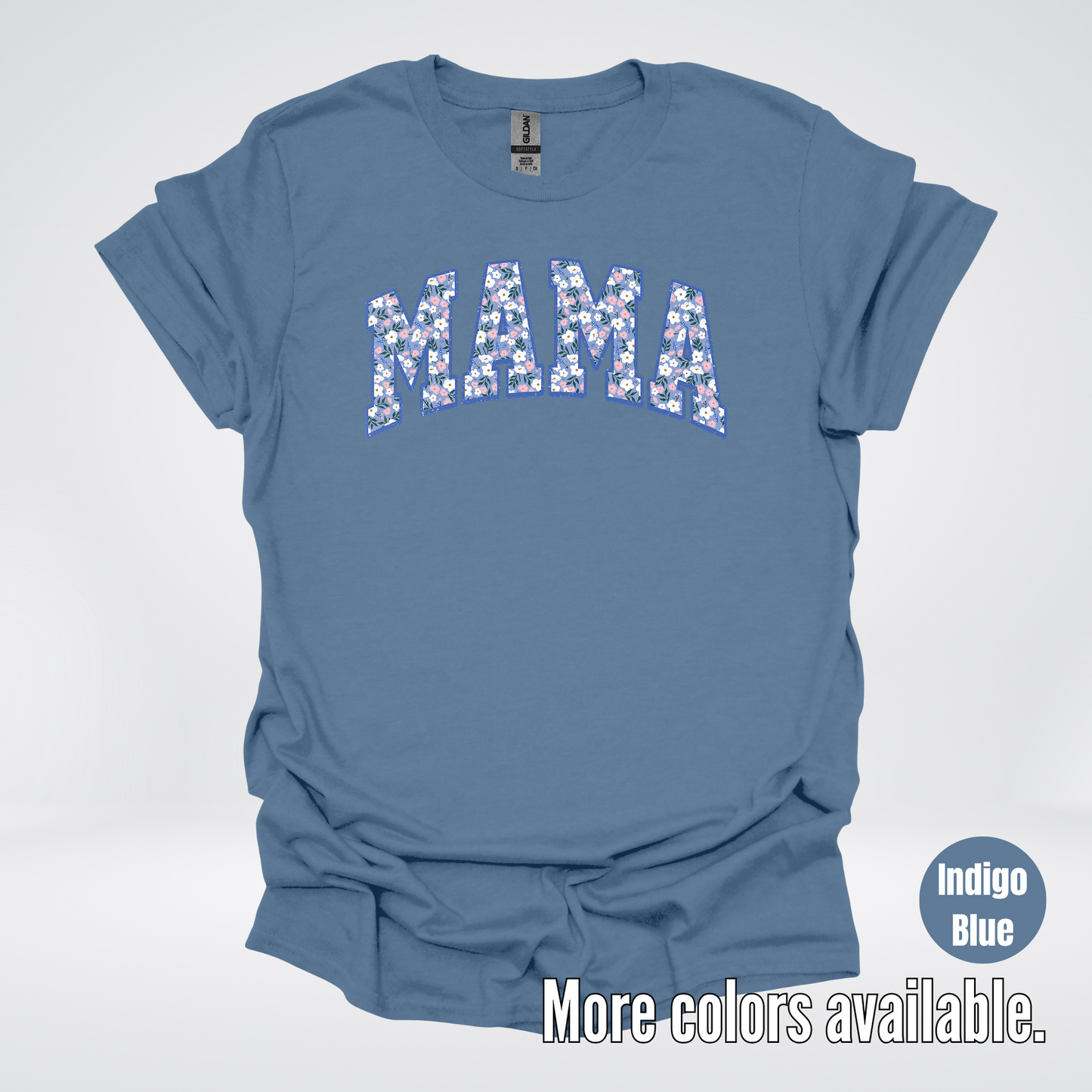 Mama Blue Bell Floral T-Shirt