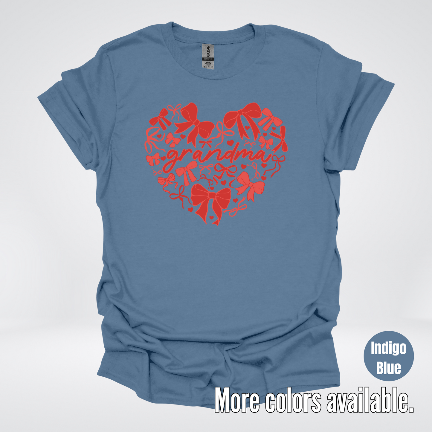 Grandma Red Bow Coquette T-Shirt