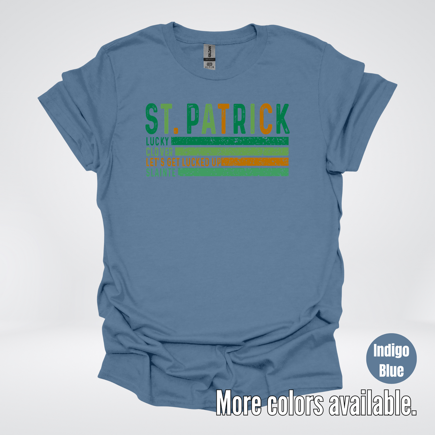 St. Patrick's Lucky Clover Let's Get Lucked Up Slainte St. Patrick's Day T-Shirt