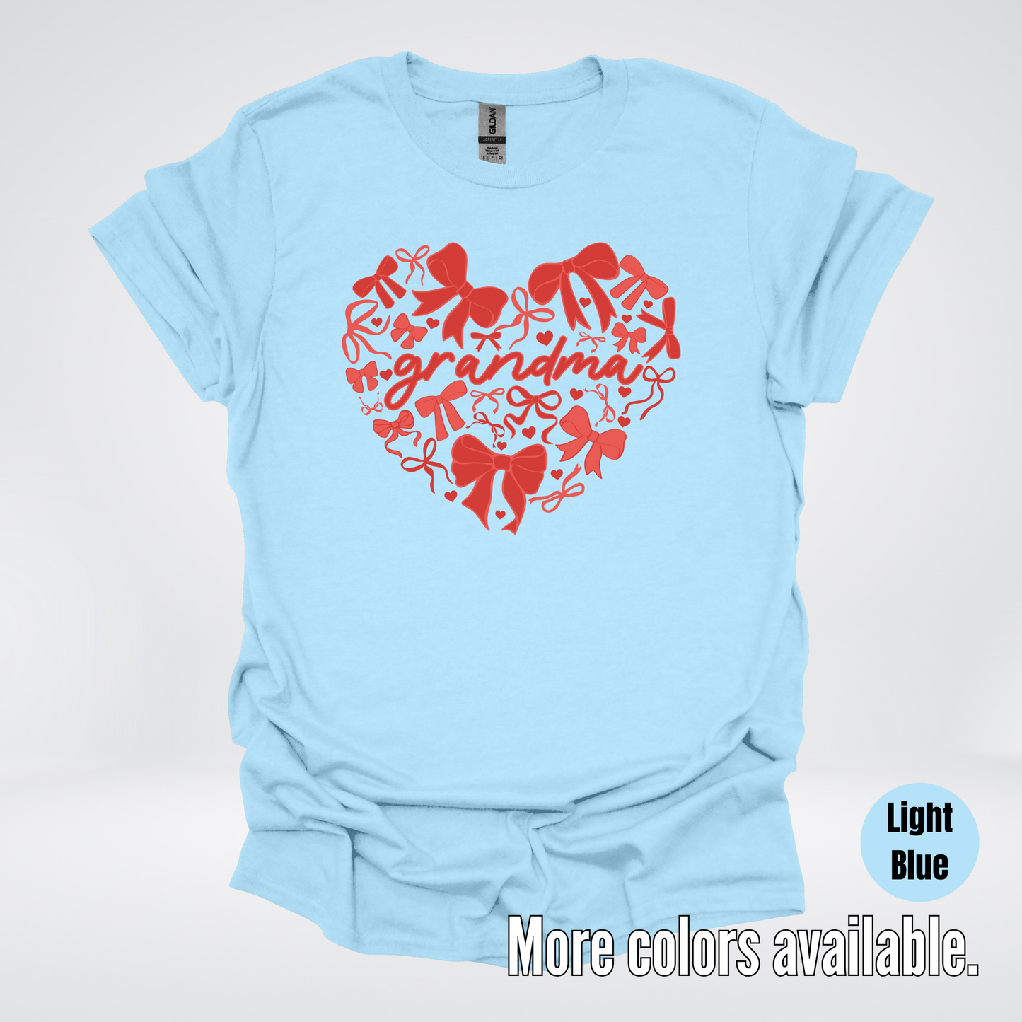 Grandma Red Bow Coquette T-Shirt