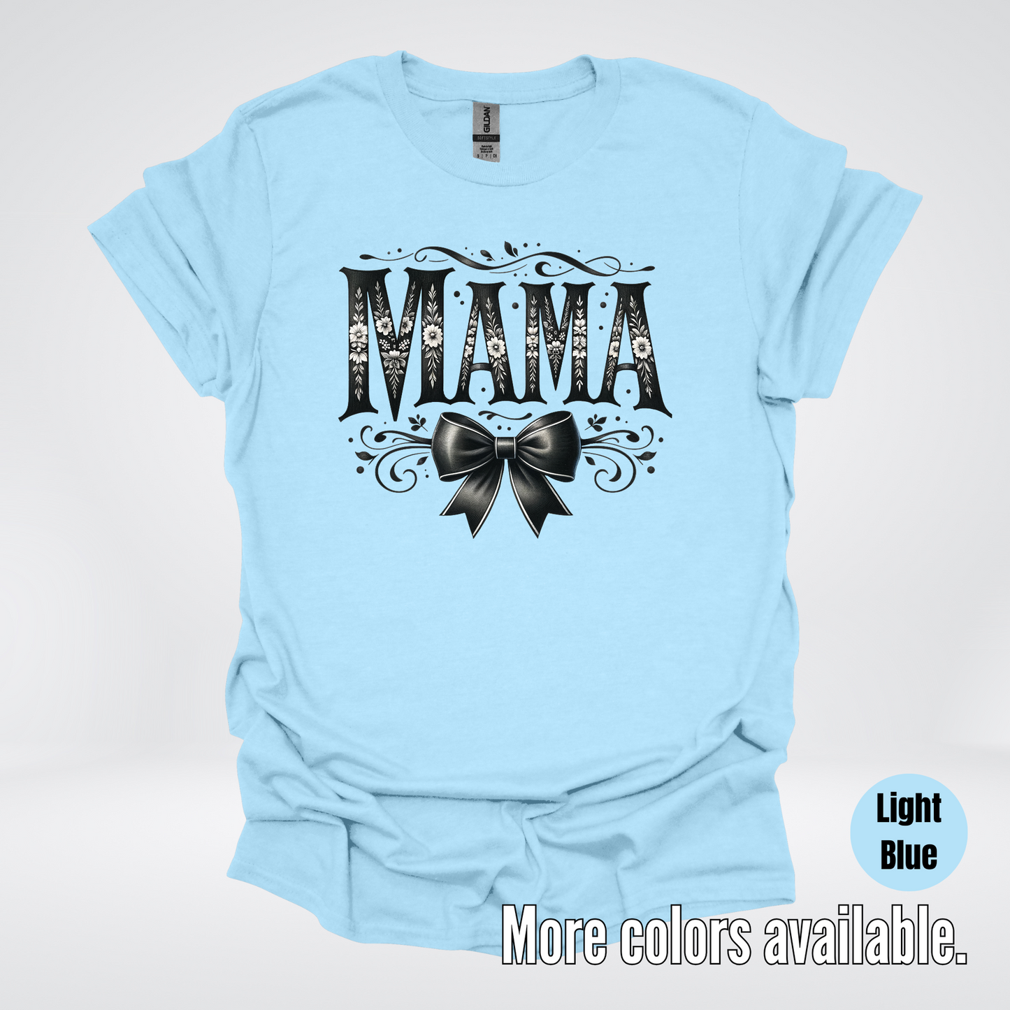 Mama Black & White Coquette T-Shirt