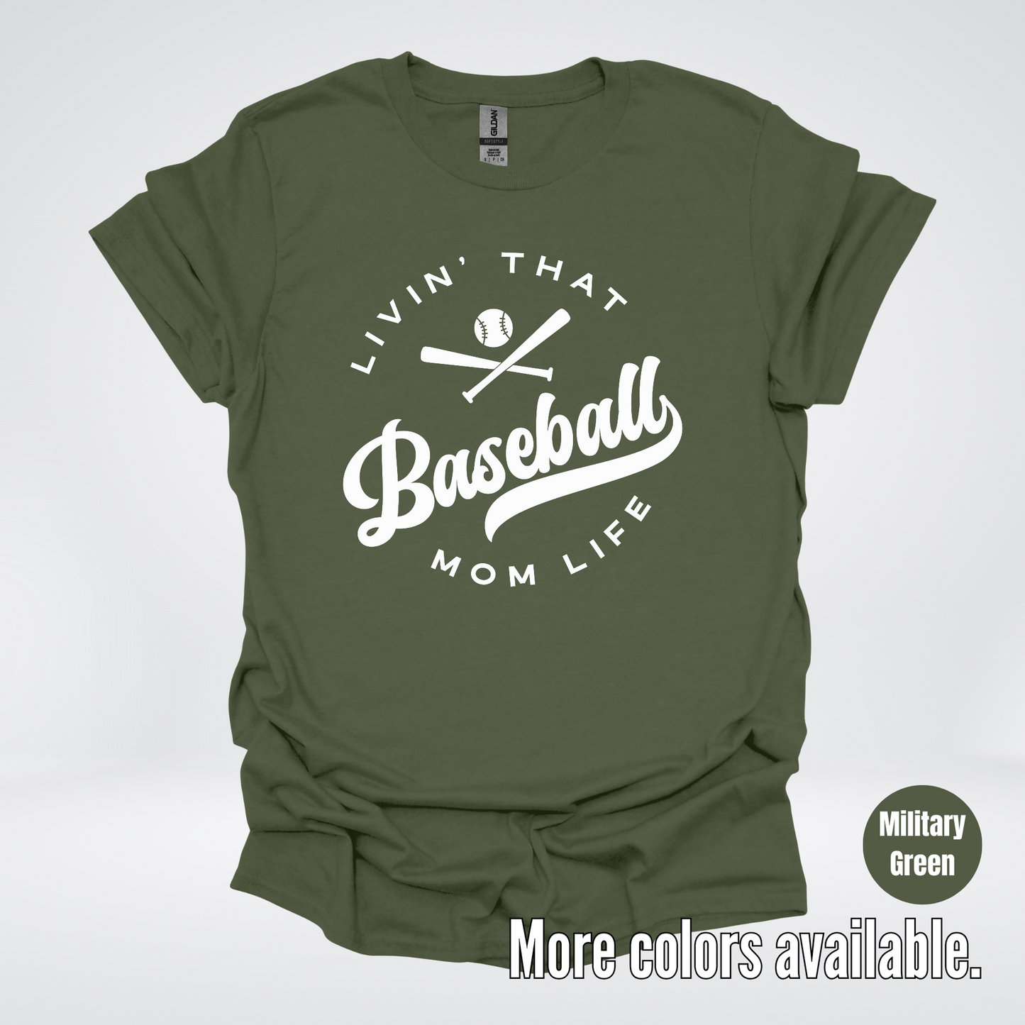 Livin’ That Baseball Mom Life T-Shirt
