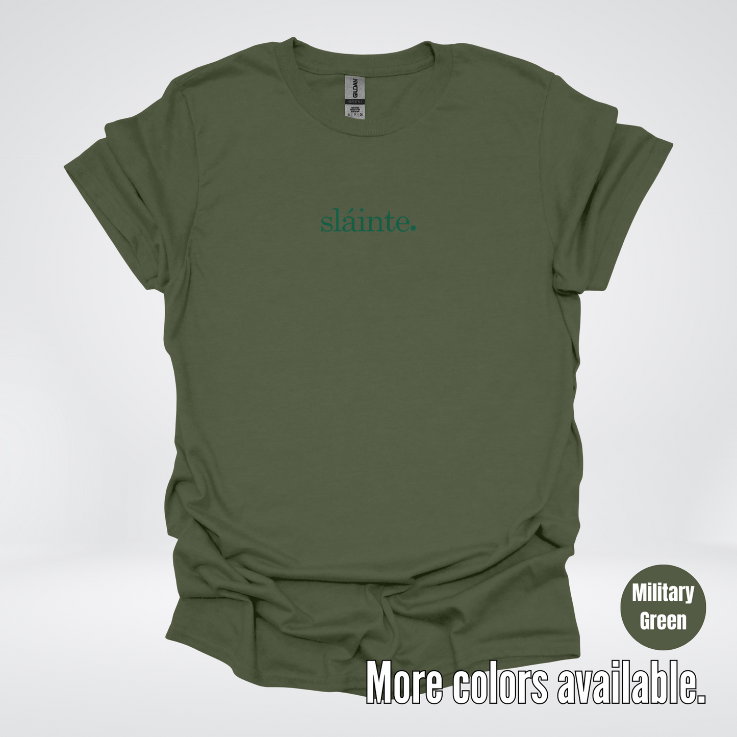 Slainte - Forest Green Design – Saint Patrick’s Day T-Shirt