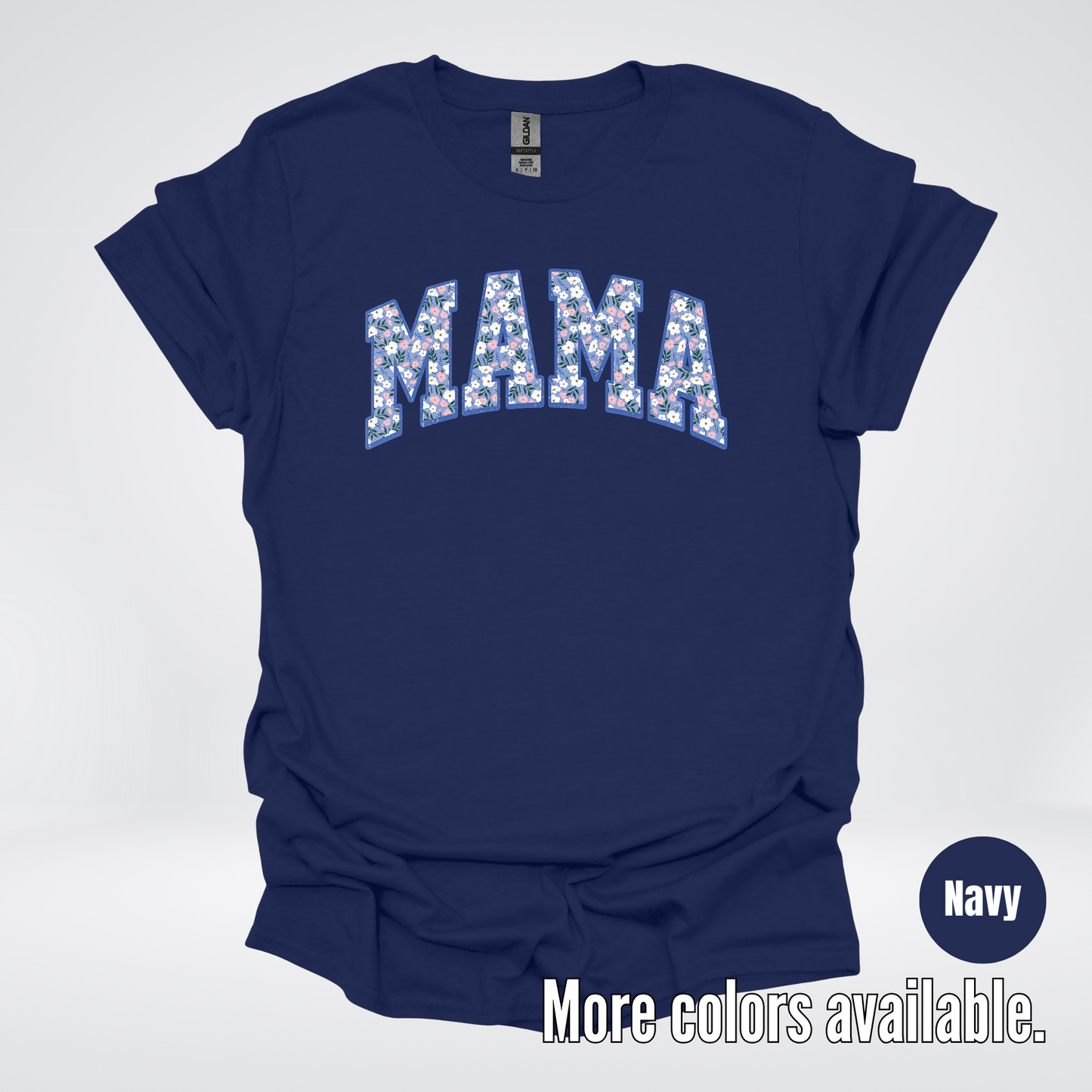 Mama Blue Bell Floral T-Shirt