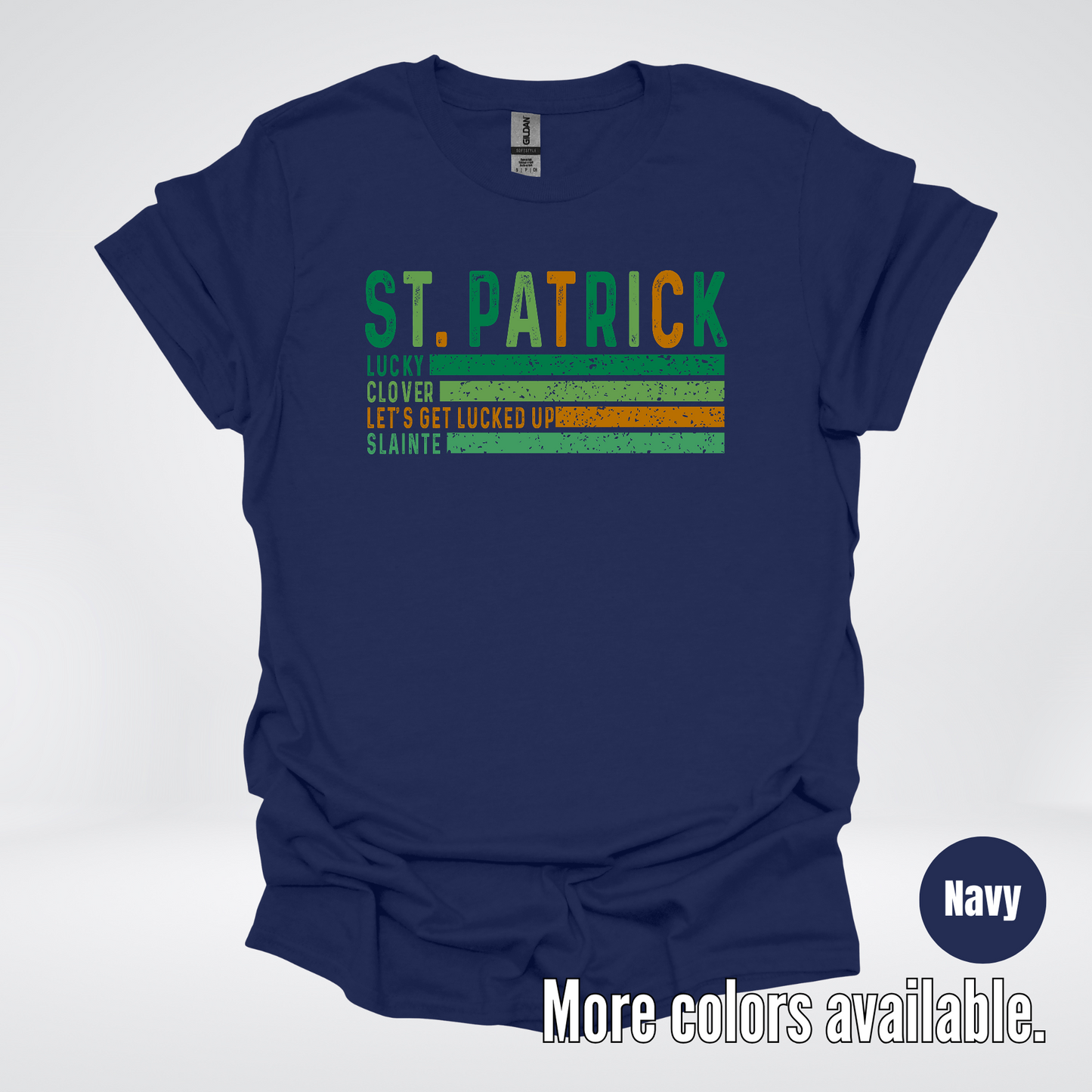 St. Patrick's Lucky Clover Let's Get Lucked Up Slainte St. Patrick's Day T-Shirt