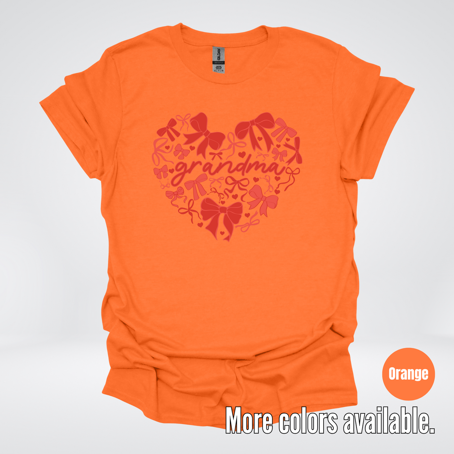 Grandma Red Bow Coquette T-Shirt