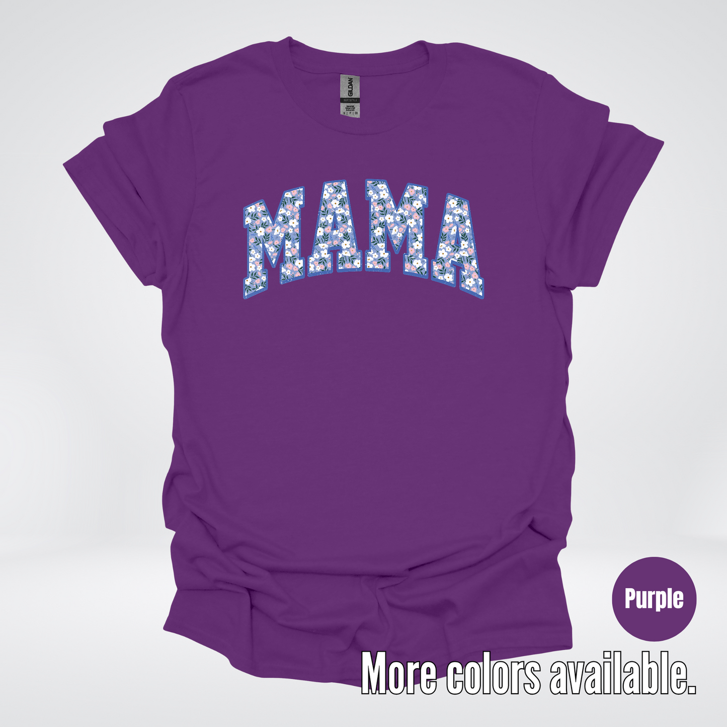 Mama Blue Bell Floral T-Shirt