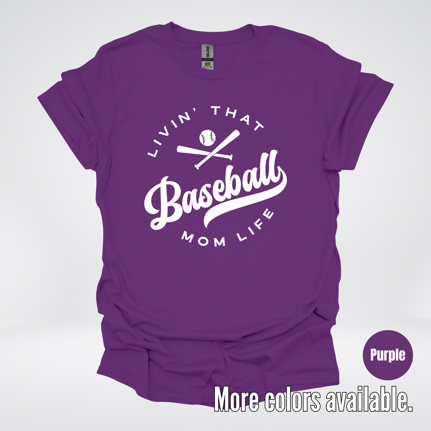 Livin’ That Baseball Mom Life T-Shirt
