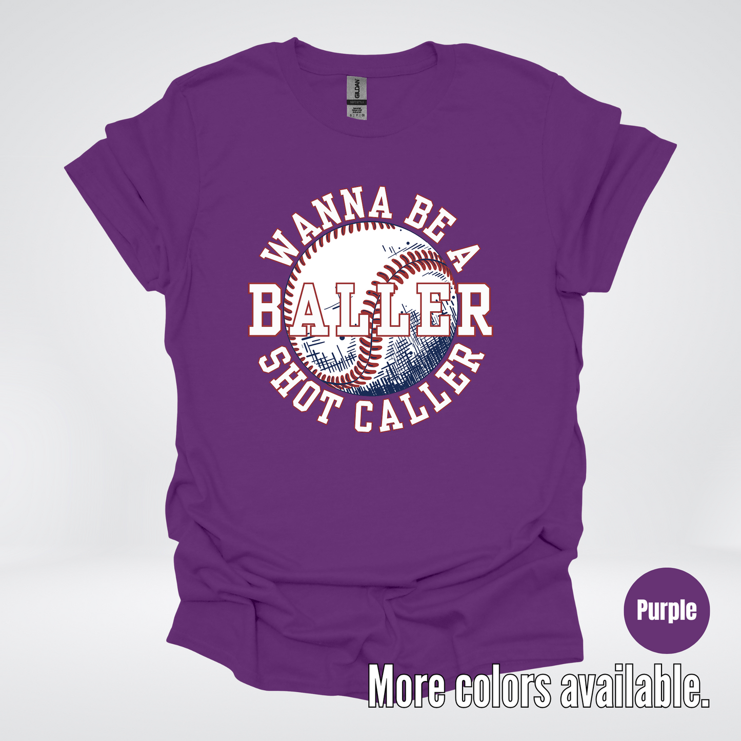 Wanna Be A Baller Shot Caller T-Shirt