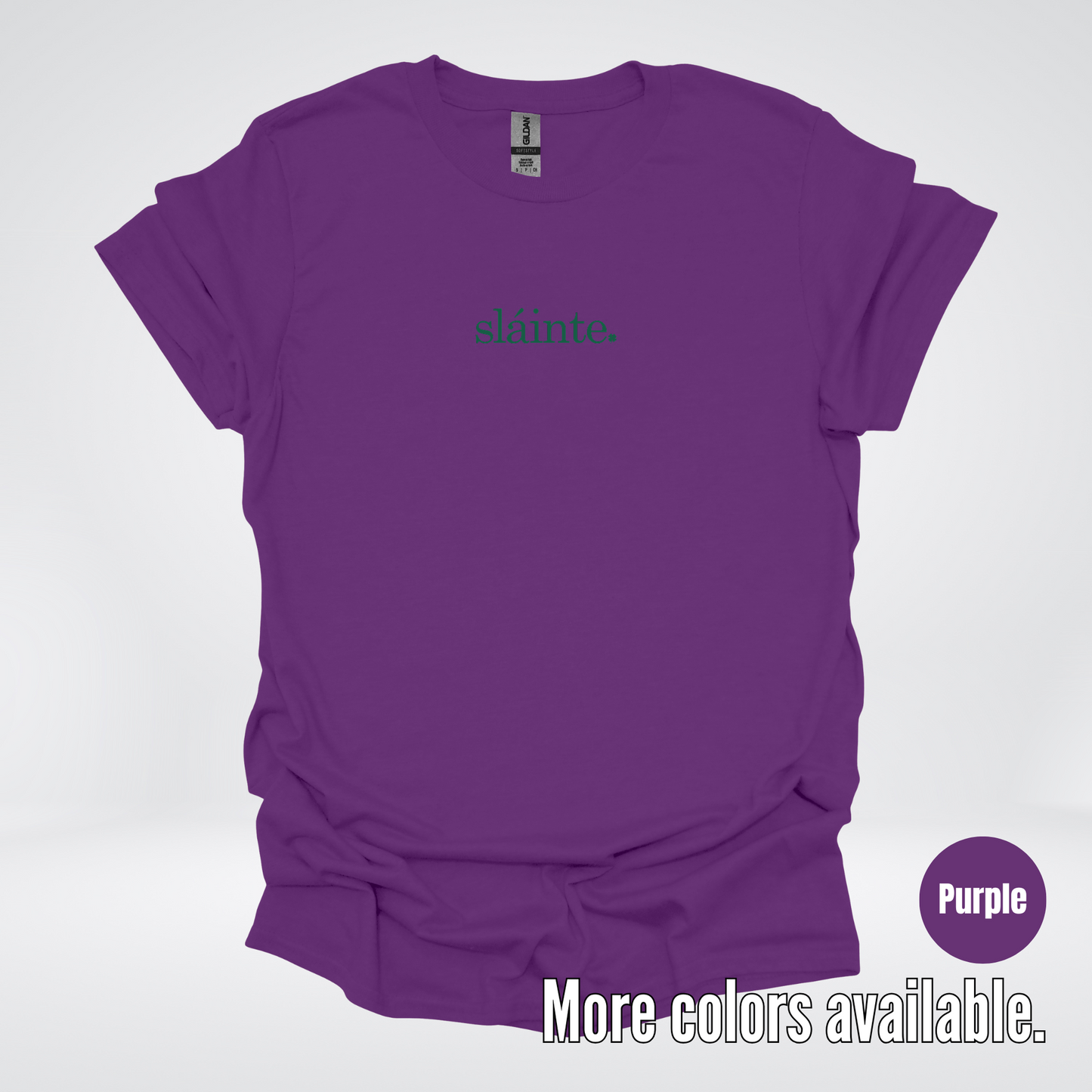 Slainte - Forest Green Design – Saint Patrick’s Day T-Shirt