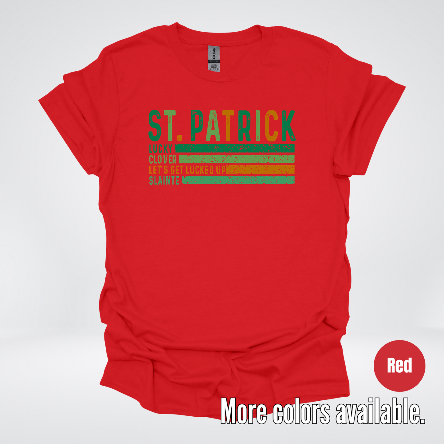 St. Patrick's Lucky Clover Let's Get Lucked Up Slainte St. Patrick's Day T-Shirt