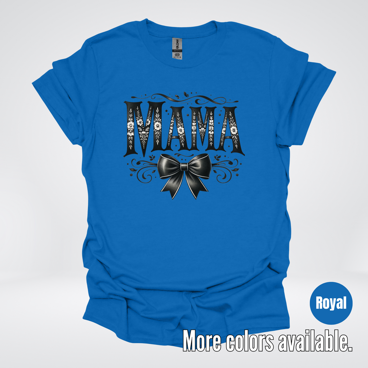 Mama Black & White Coquette T-Shirt