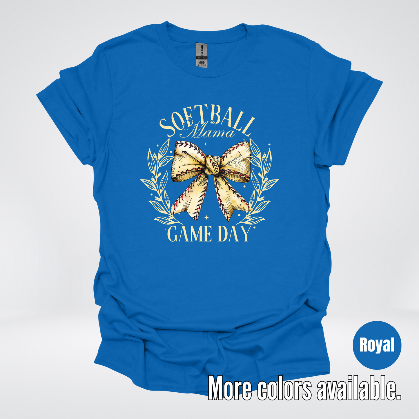 Softball Mama Game Day Coquette T-Shirt