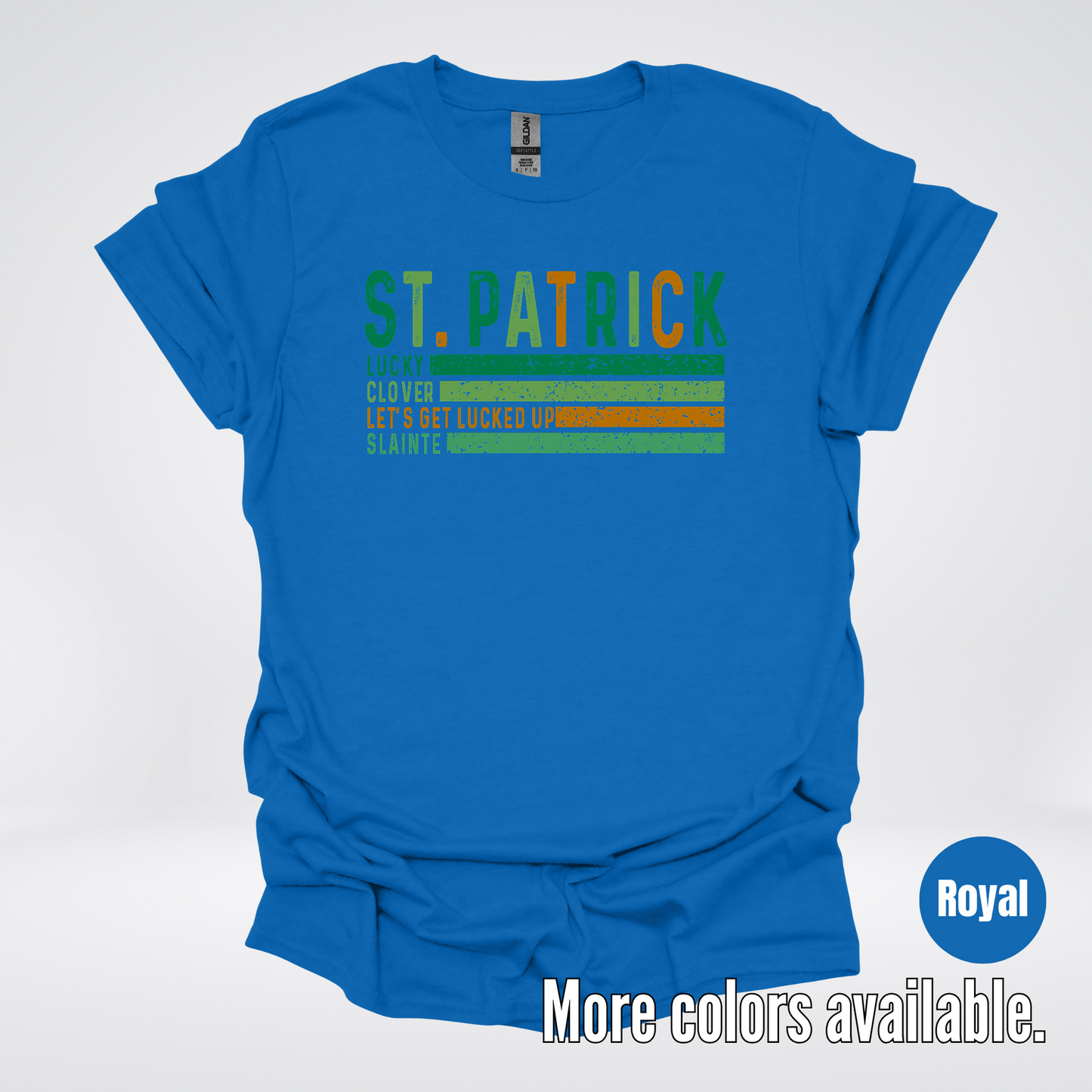 St. Patrick's Lucky Clover Let's Get Lucked Up Slainte St. Patrick's Day T-Shirt