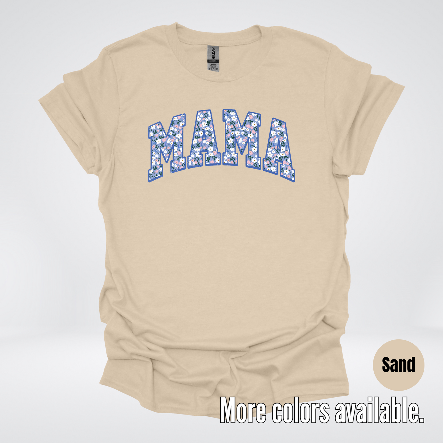 Mama Blue Bell Floral T-Shirt