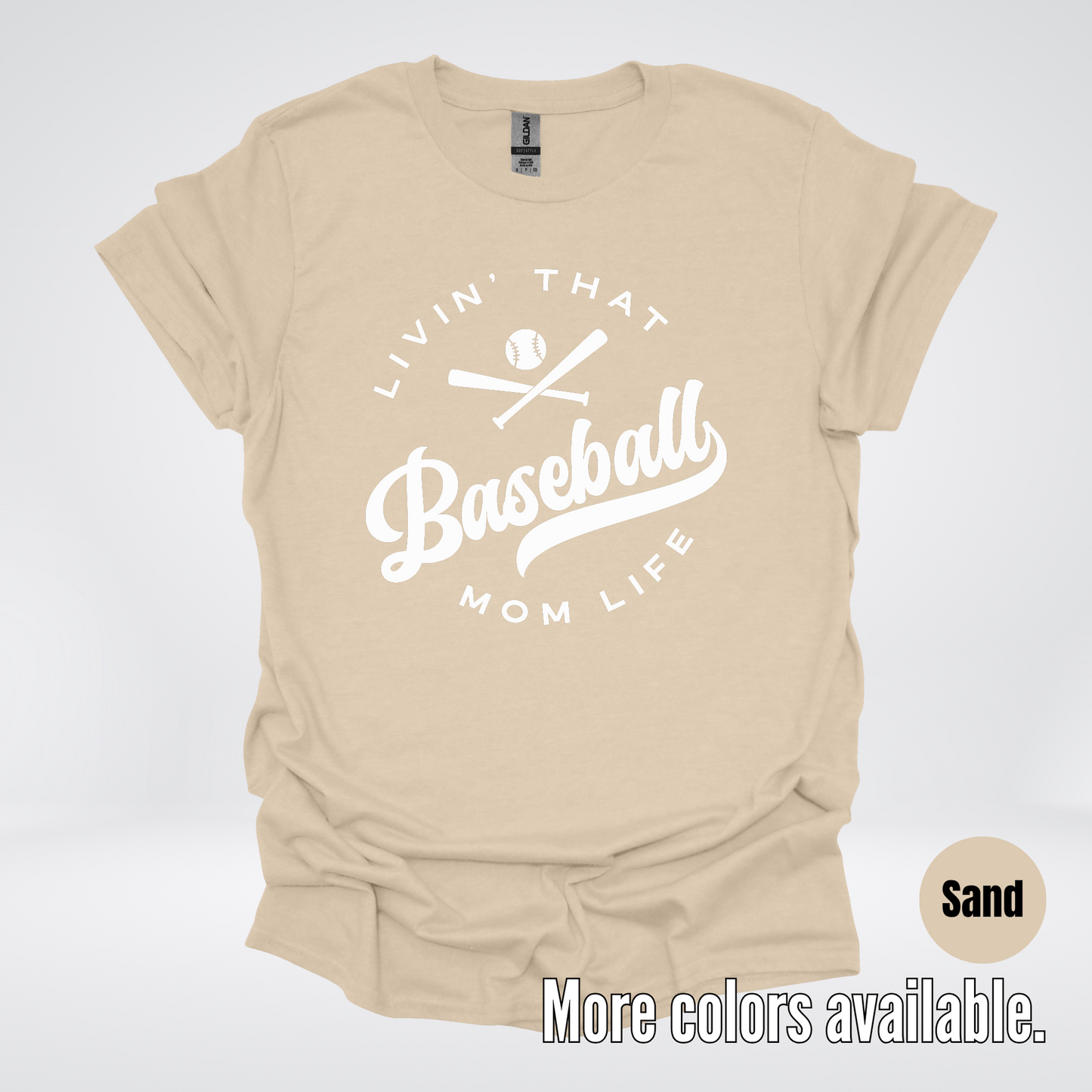 Livin’ That Baseball Mom Life T-Shirt