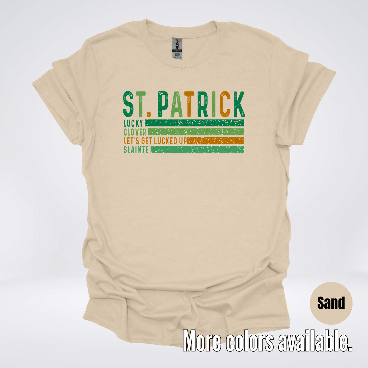 St. Patrick's Lucky Clover Let's Get Lucked Up Slainte St. Patrick's Day T-Shirt