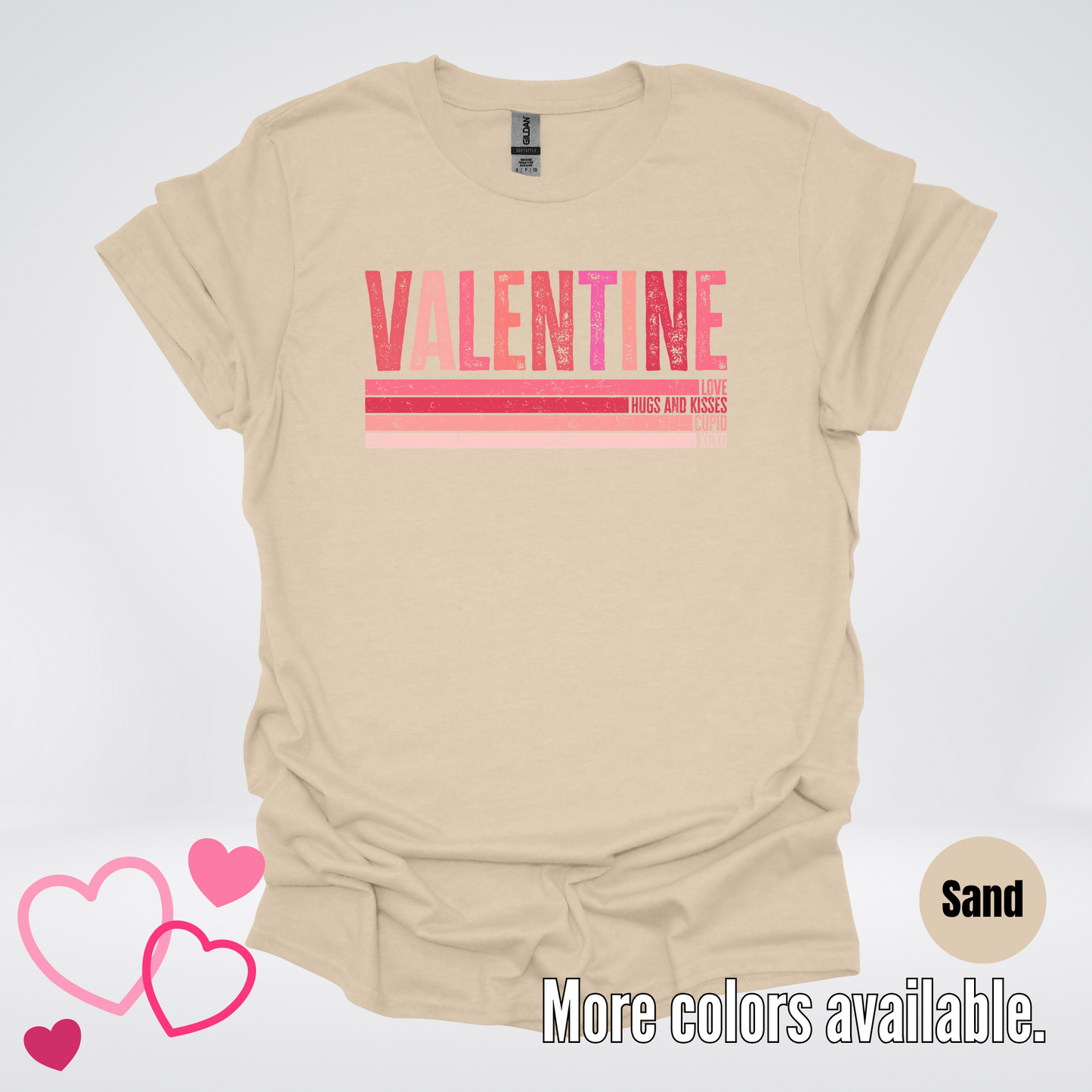 Valentine Hugs & Kisses T-Shirt