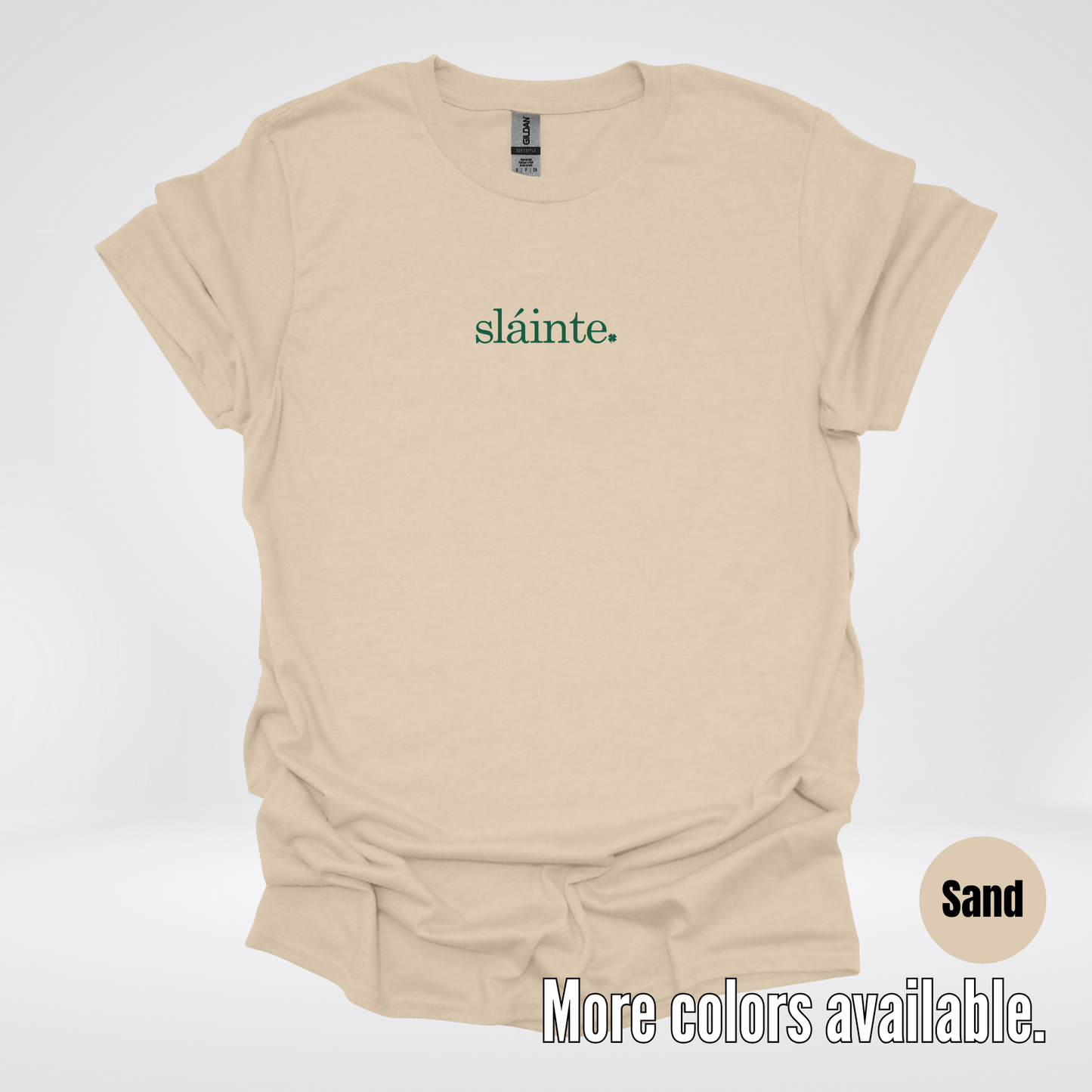 Slainte - Forest Green Design – Saint Patrick’s Day T-Shirt