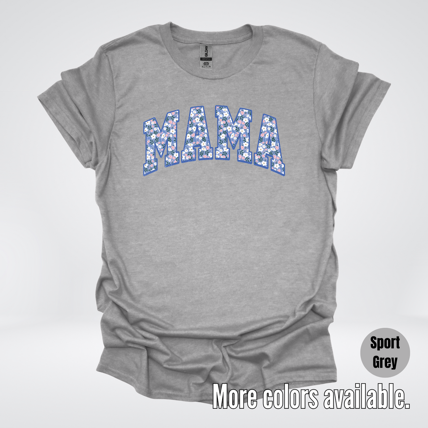 Mama Blue Bell Floral T-Shirt