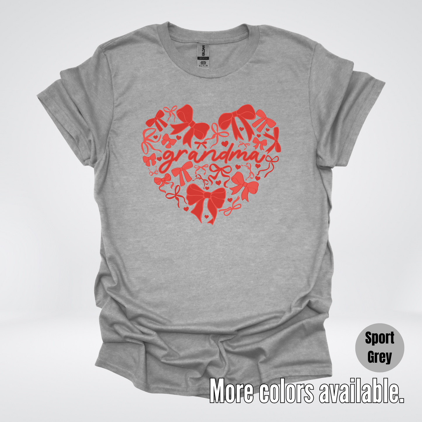 Grandma Red Bow Coquette T-Shirt
