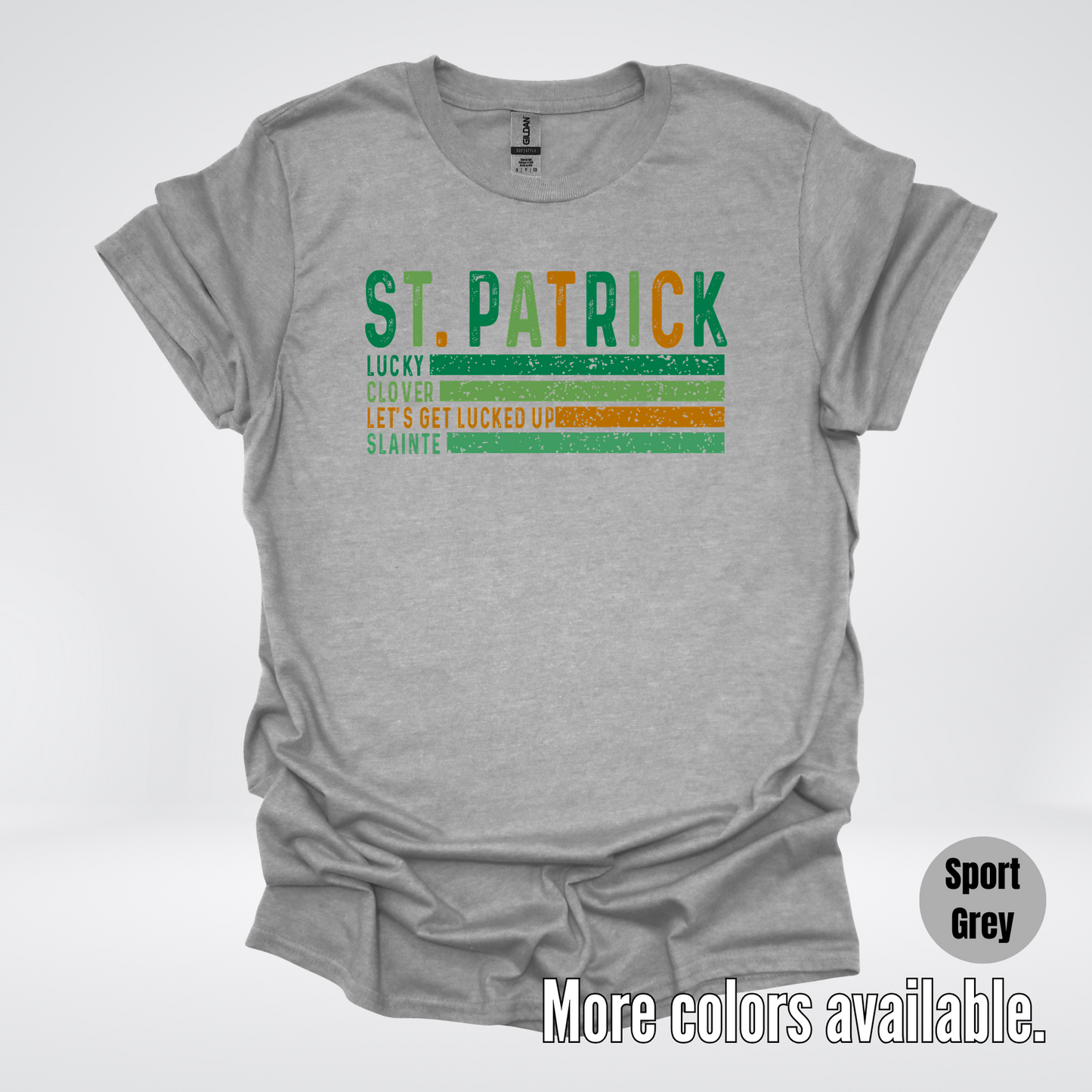 St. Patrick's Lucky Clover Let's Get Lucked Up Slainte St. Patrick's Day T-Shirt