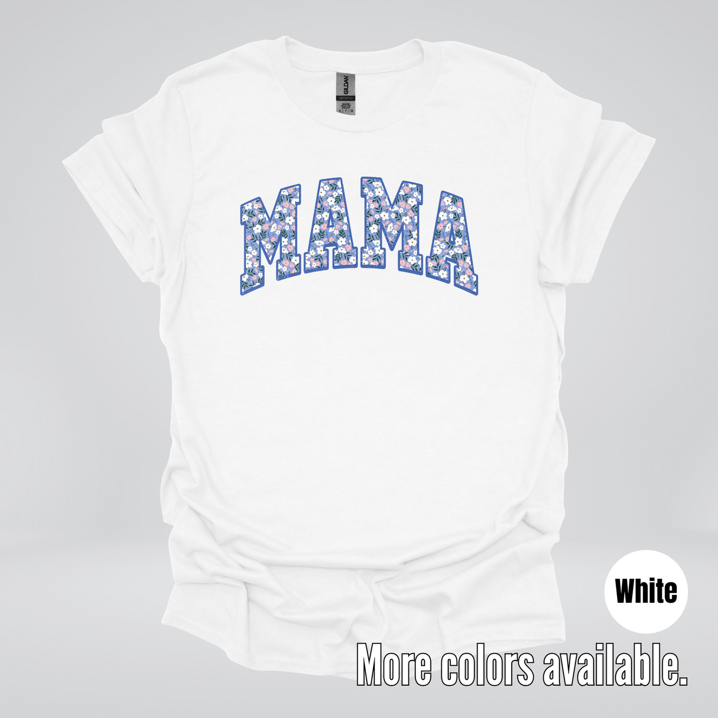 Mama Blue Bell Floral T-Shirt