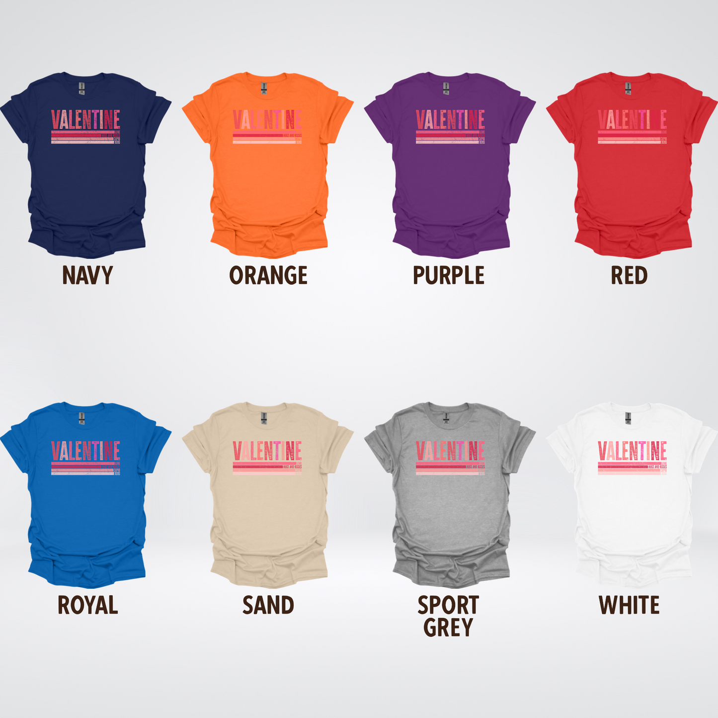 Valentine Hugs & Kisses T-Shirt