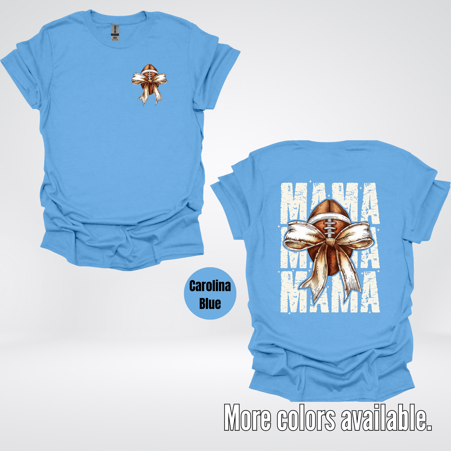 Coquette Football Mama T-Shirt