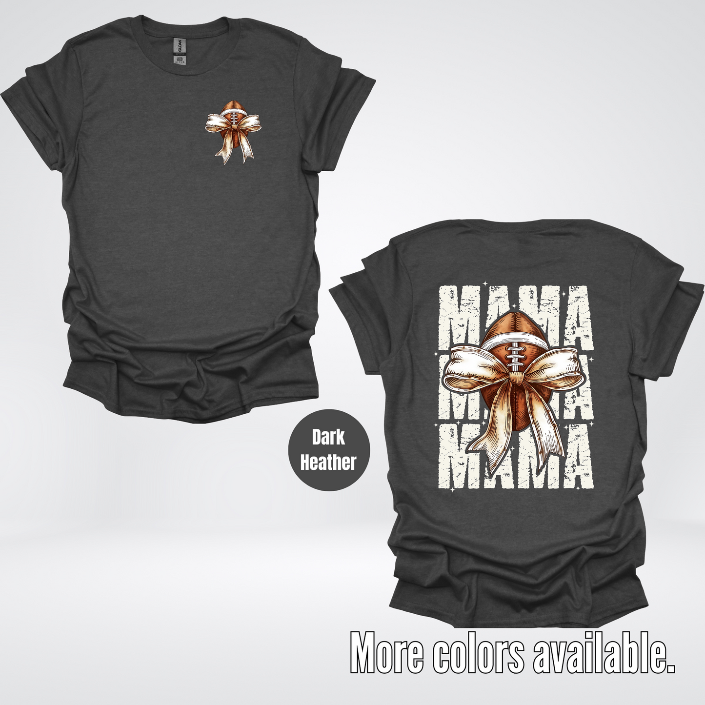 Coquette Football Mama T-Shirt
